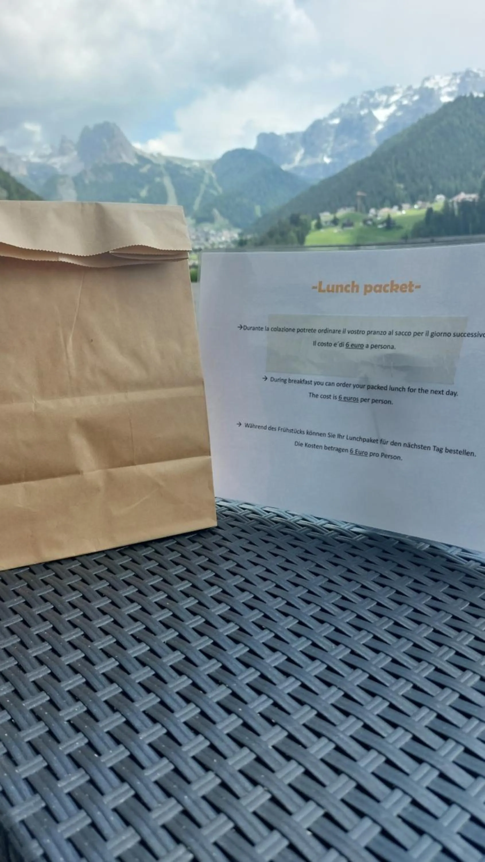 Day in Pension Dolomieu