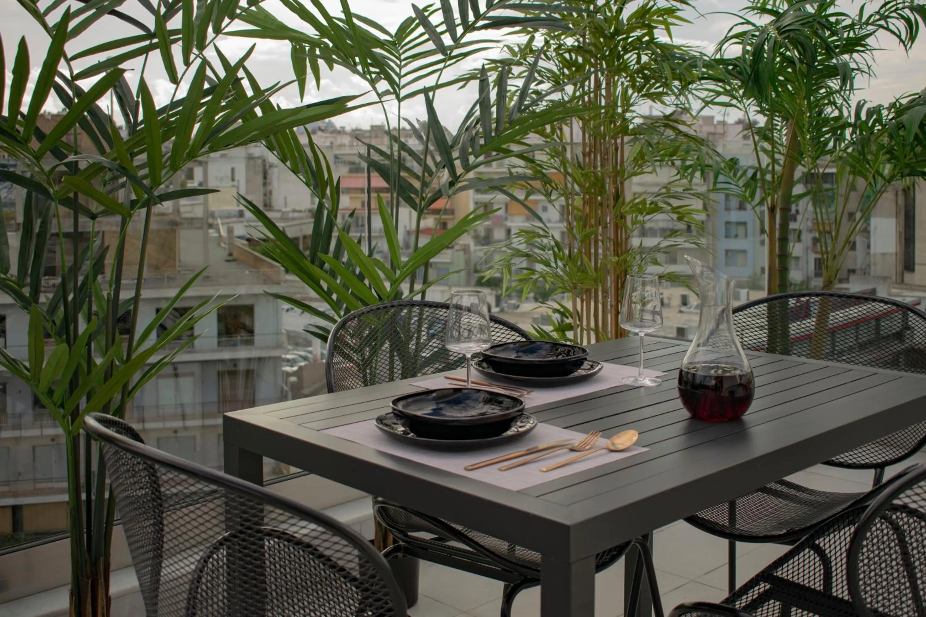 Balcony/Terrace in Filopappou Hill Suites by Athens Stay