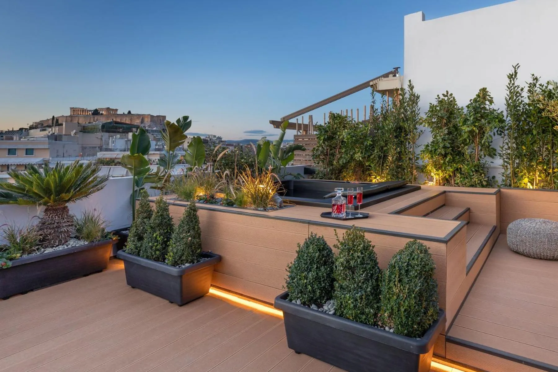 Balcony/Terrace in The Newel Acropolis