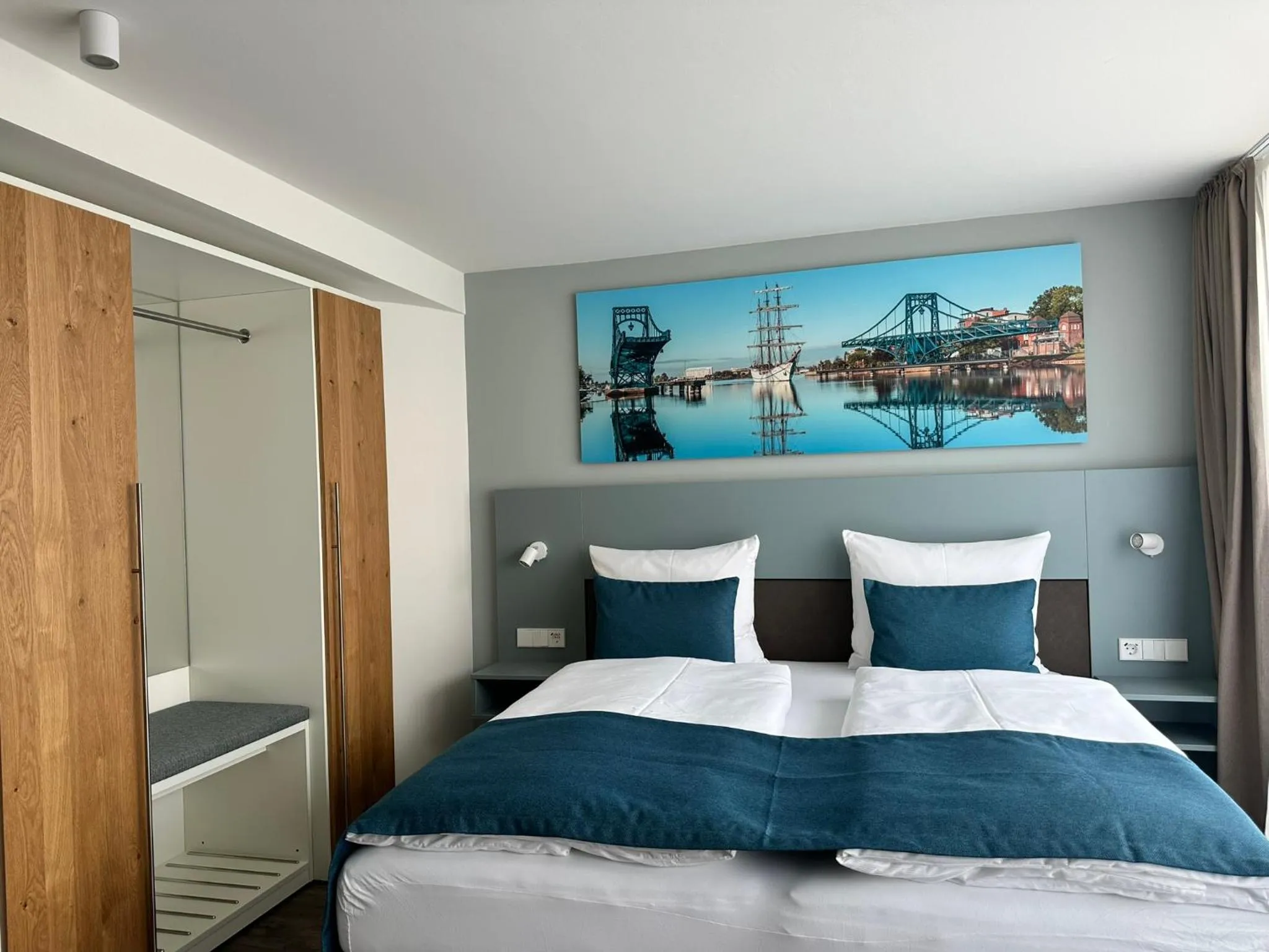 Bed in Hotel Schöne Aussicht