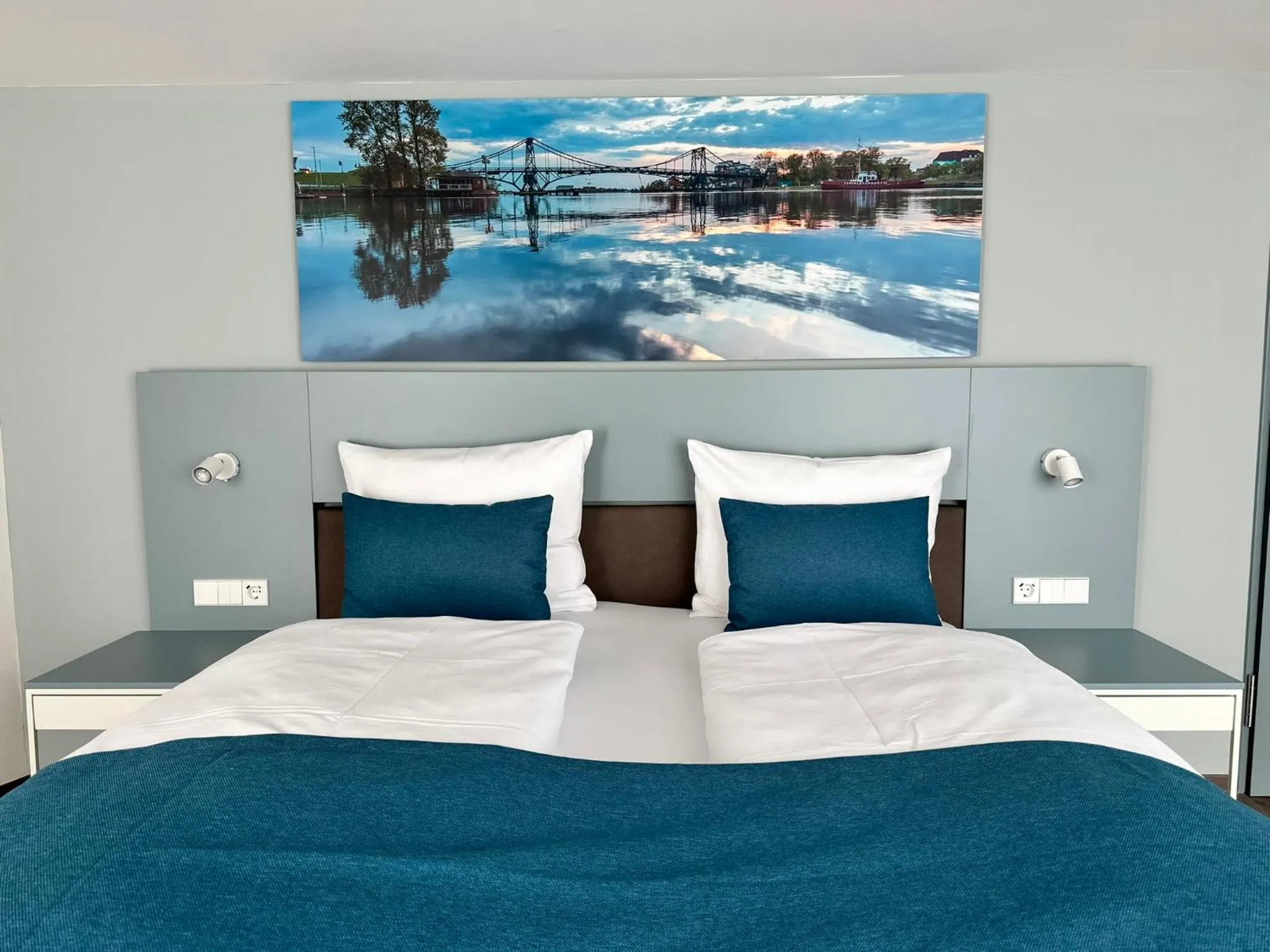 Bed in Hotel Schöne Aussicht