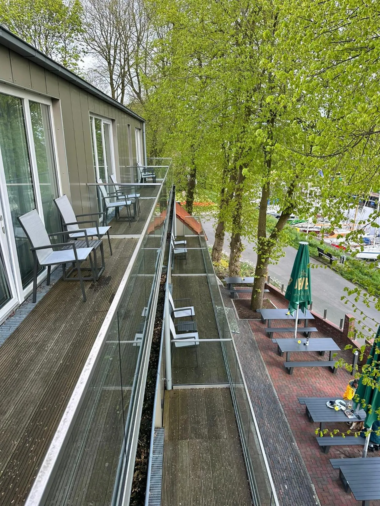 Patio in Hotel Schöne Aussicht