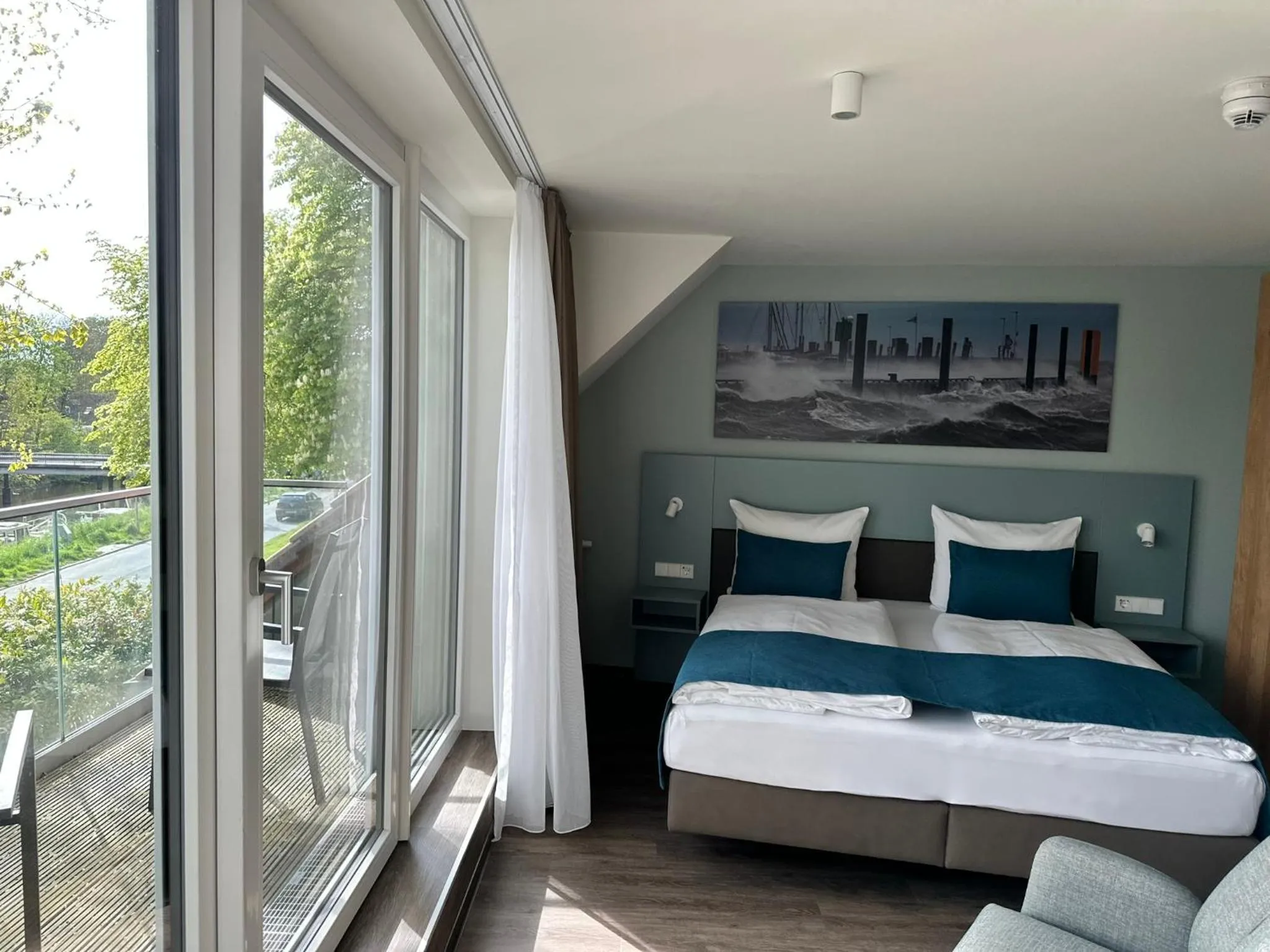 Bed in Hotel Schöne Aussicht