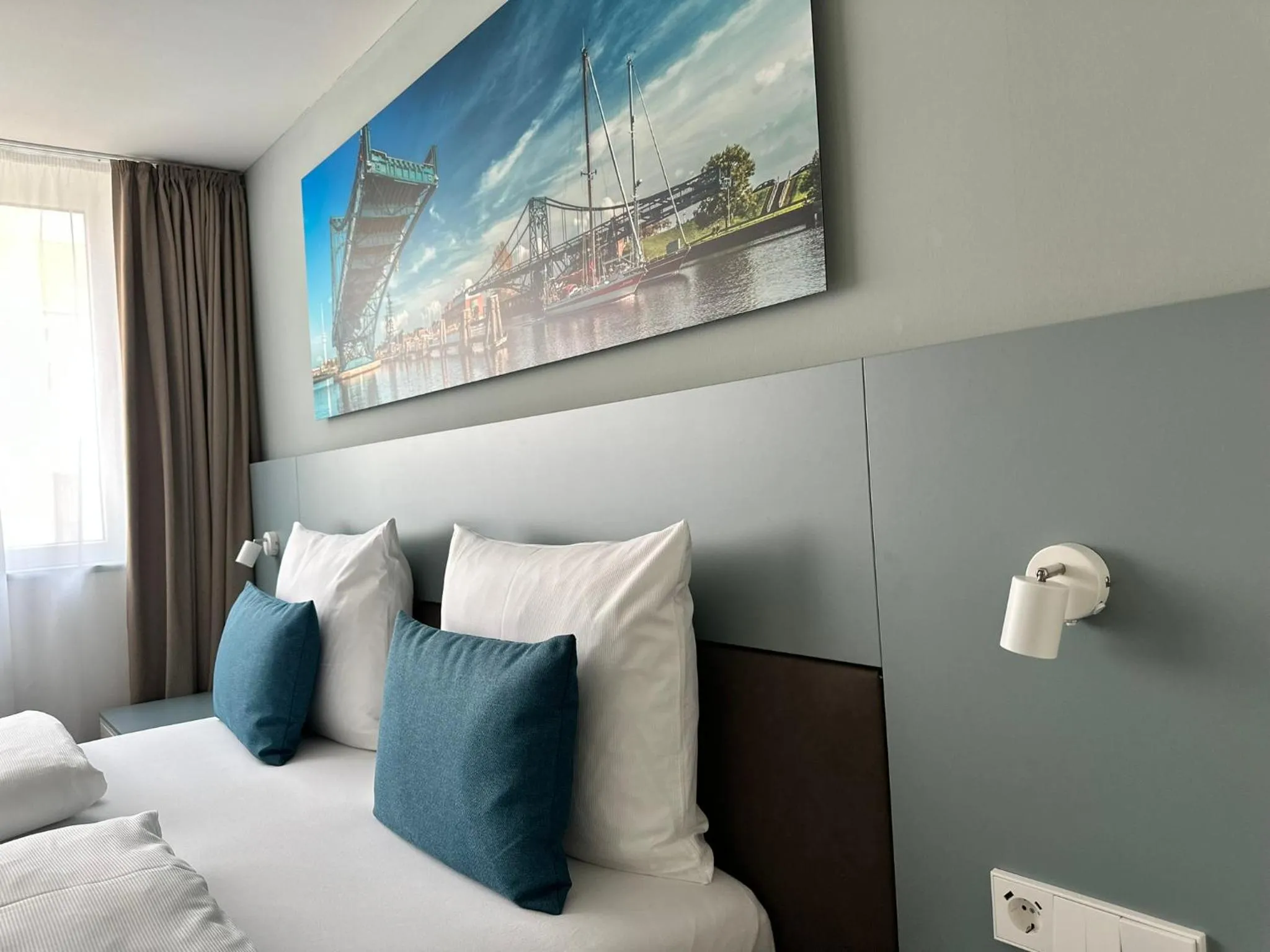 Bed in Hotel Schöne Aussicht