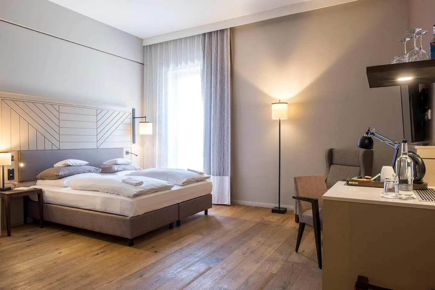 Living room, Bed in Romantik Hotel Kieler Kaufmann