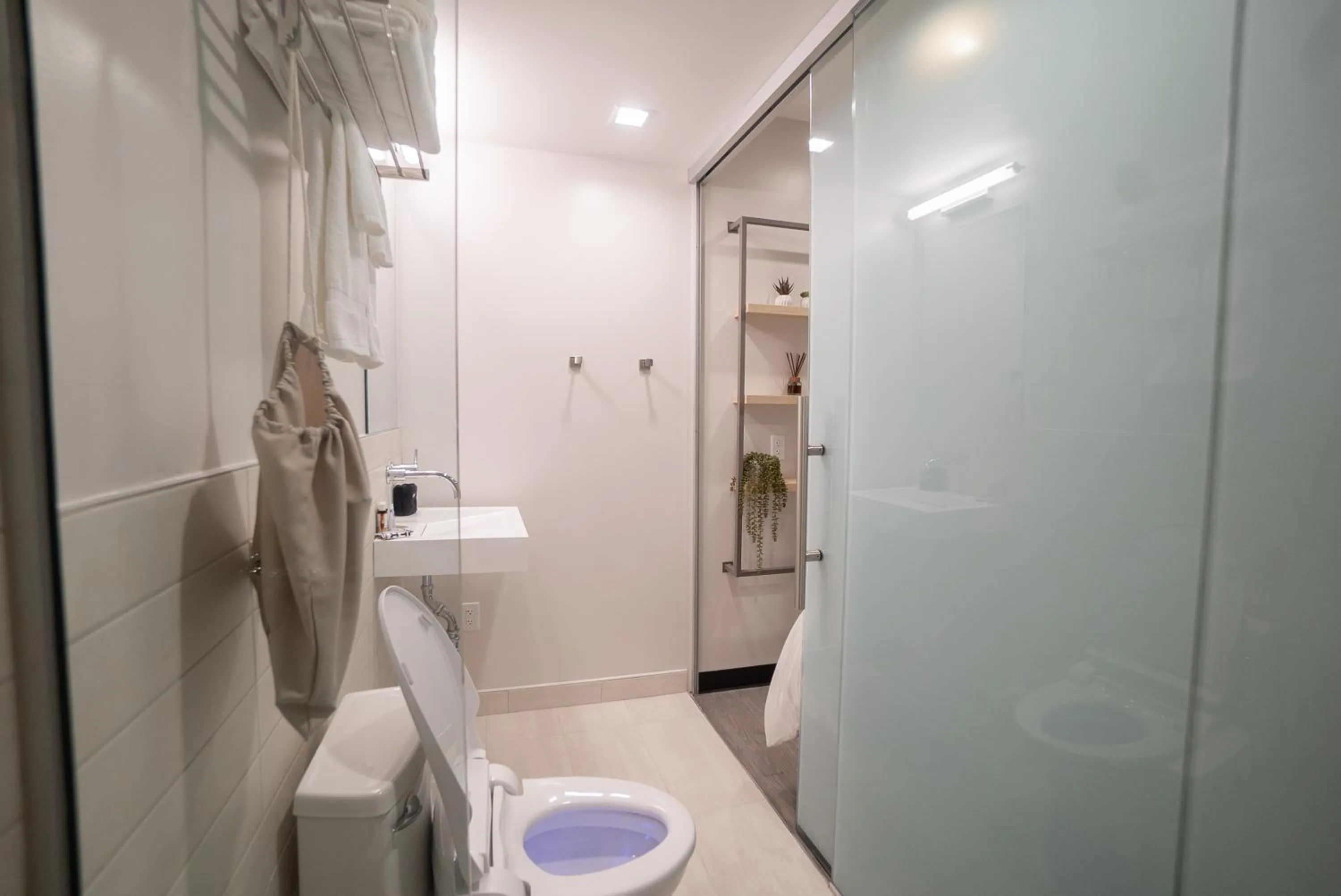 Bathroom in SOVA Micro-Room & Social Hotel