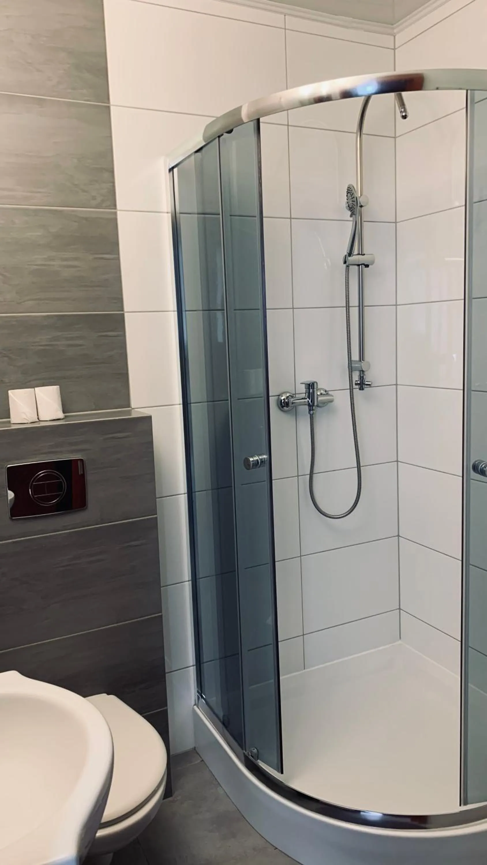 Bathroom in Bianco - pokoje noclegowe