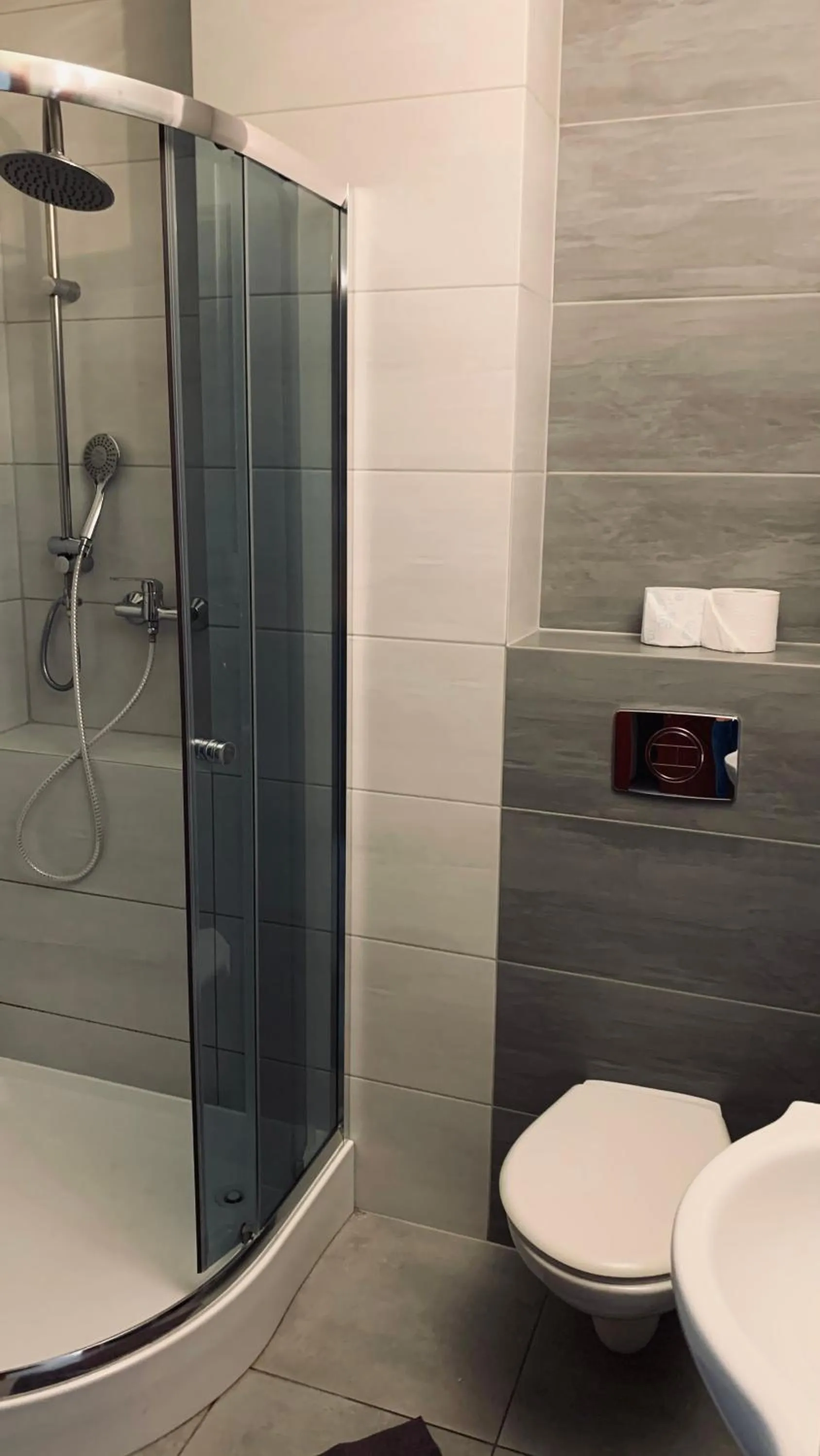 Bathroom in Bianco - pokoje noclegowe