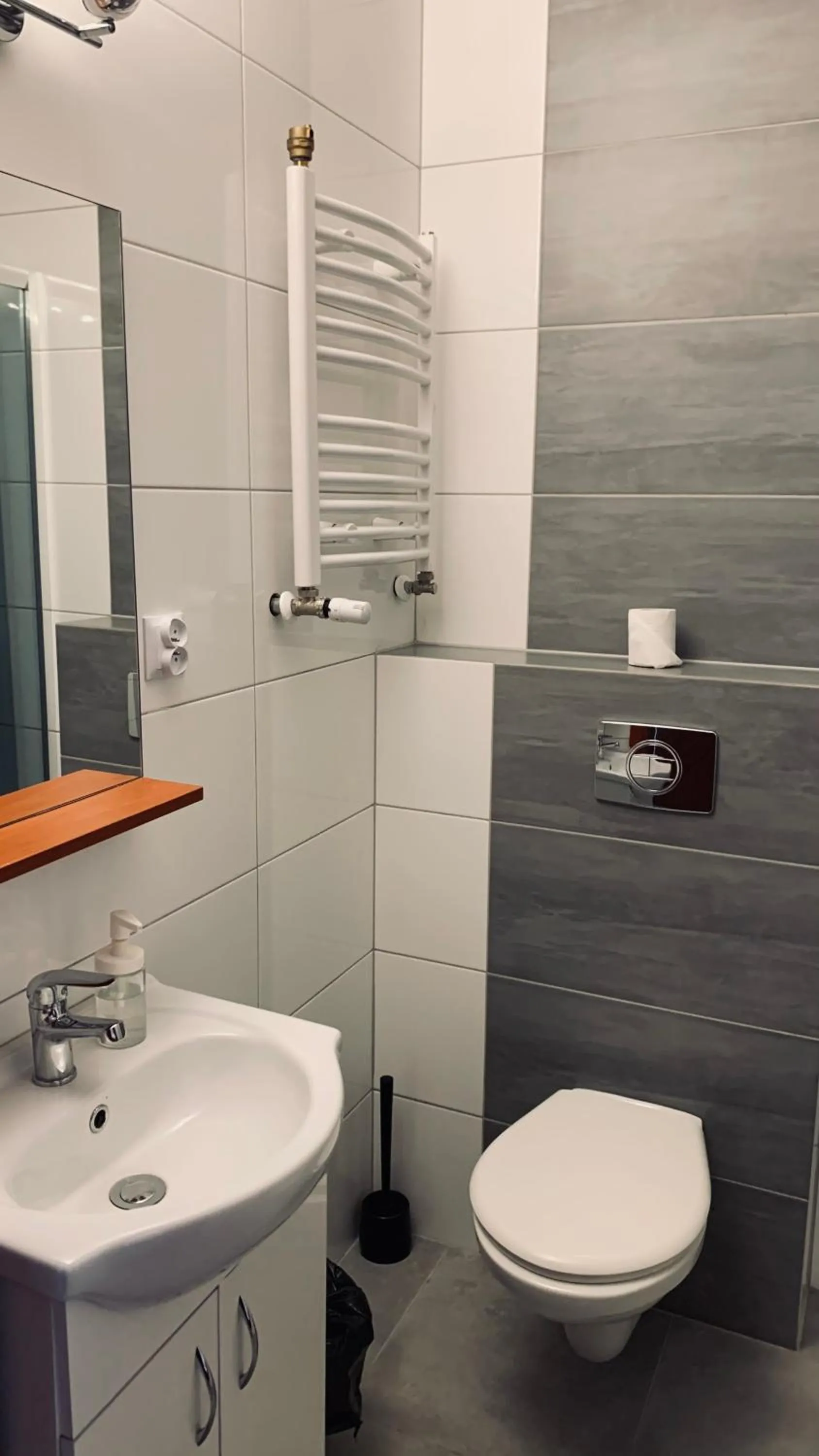 Bathroom in Bianco - pokoje noclegowe