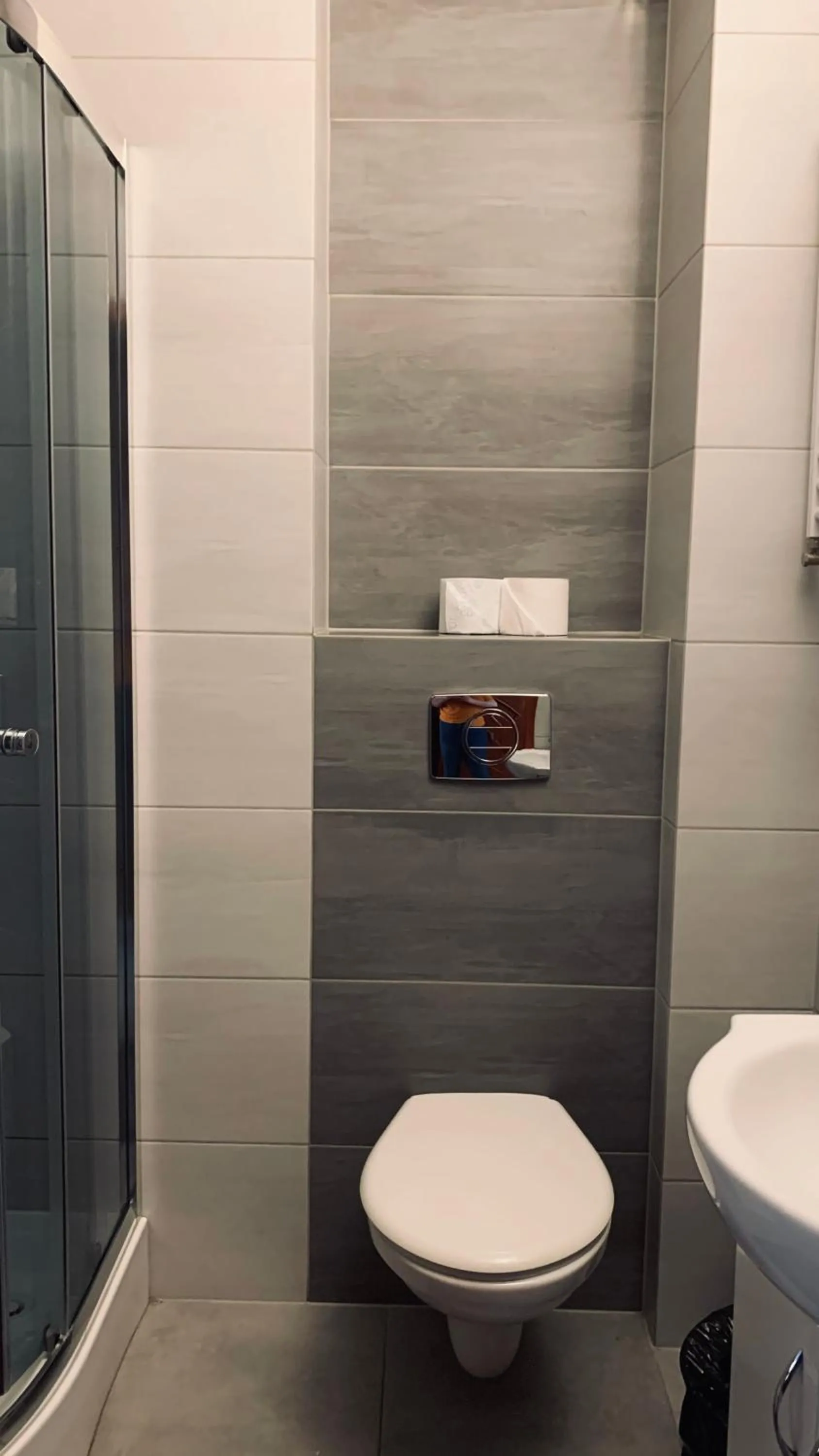 Bathroom in Bianco - pokoje noclegowe