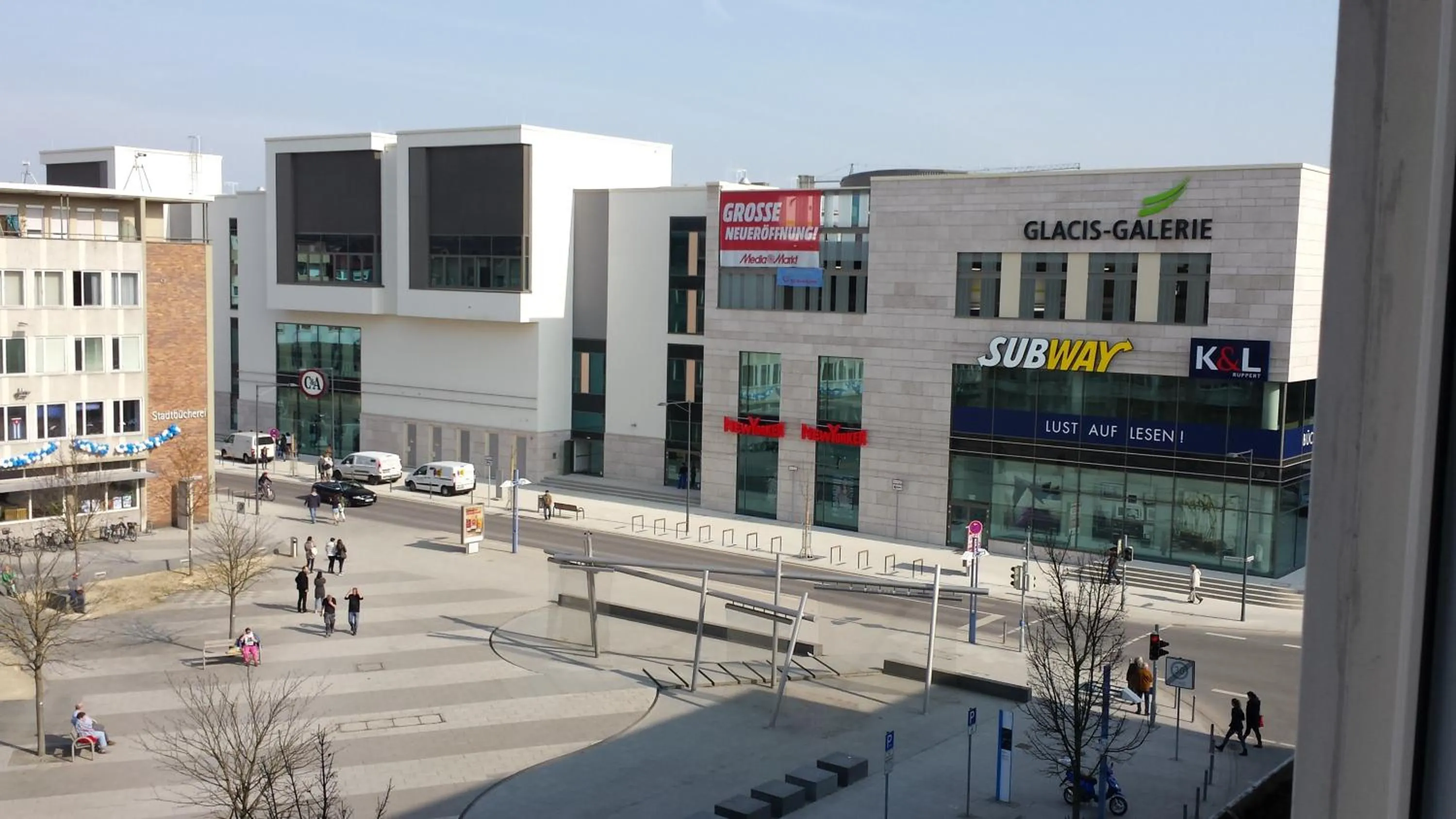 Shopping Area in City-Hotel garni