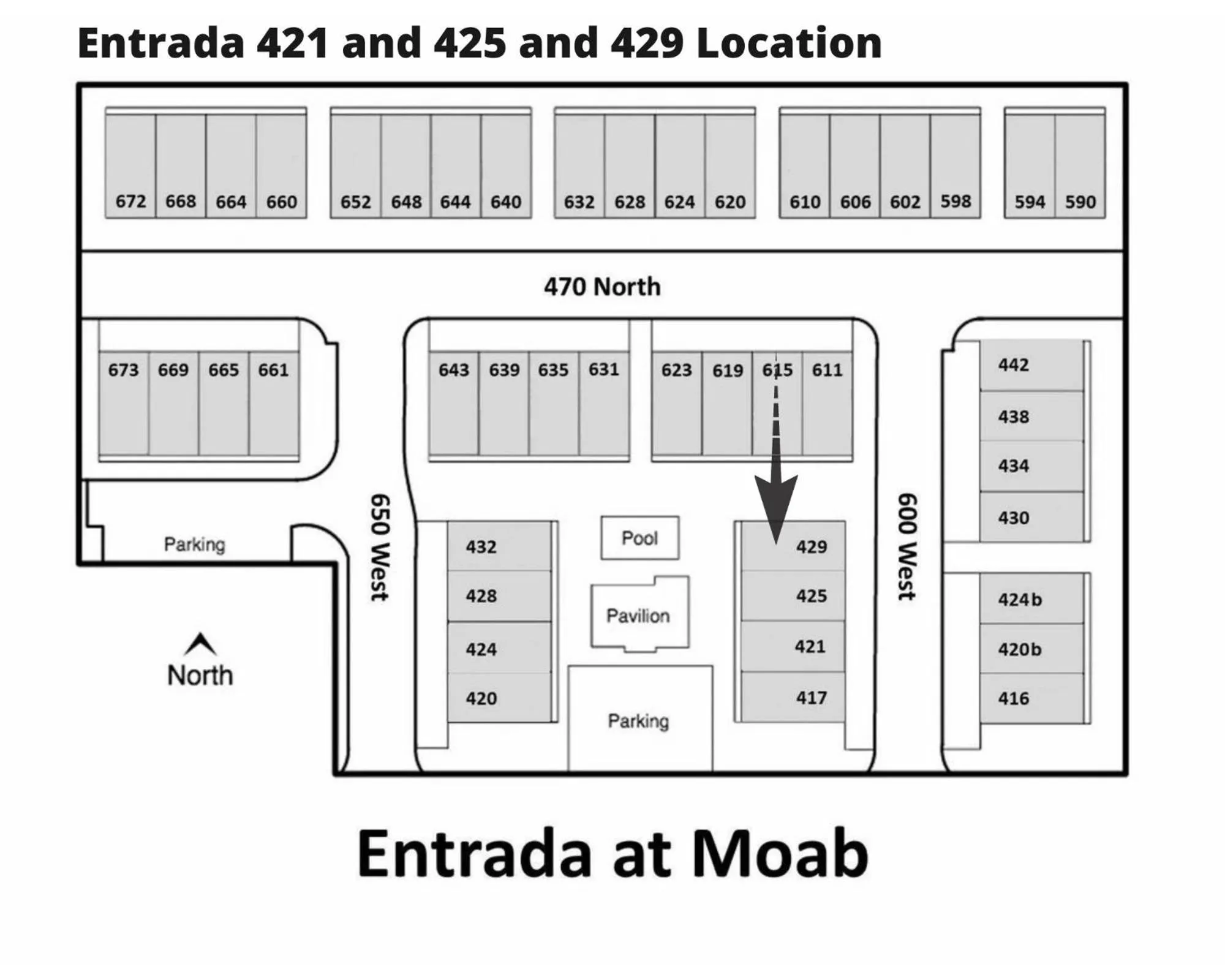 Entrada at Moab 421 and 425 and 429