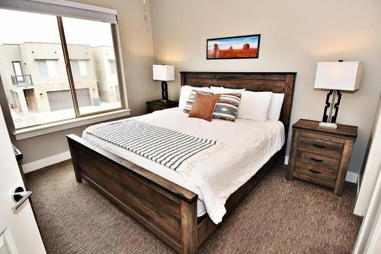 Bed in Entrada at Moab 421 and 425 and 429