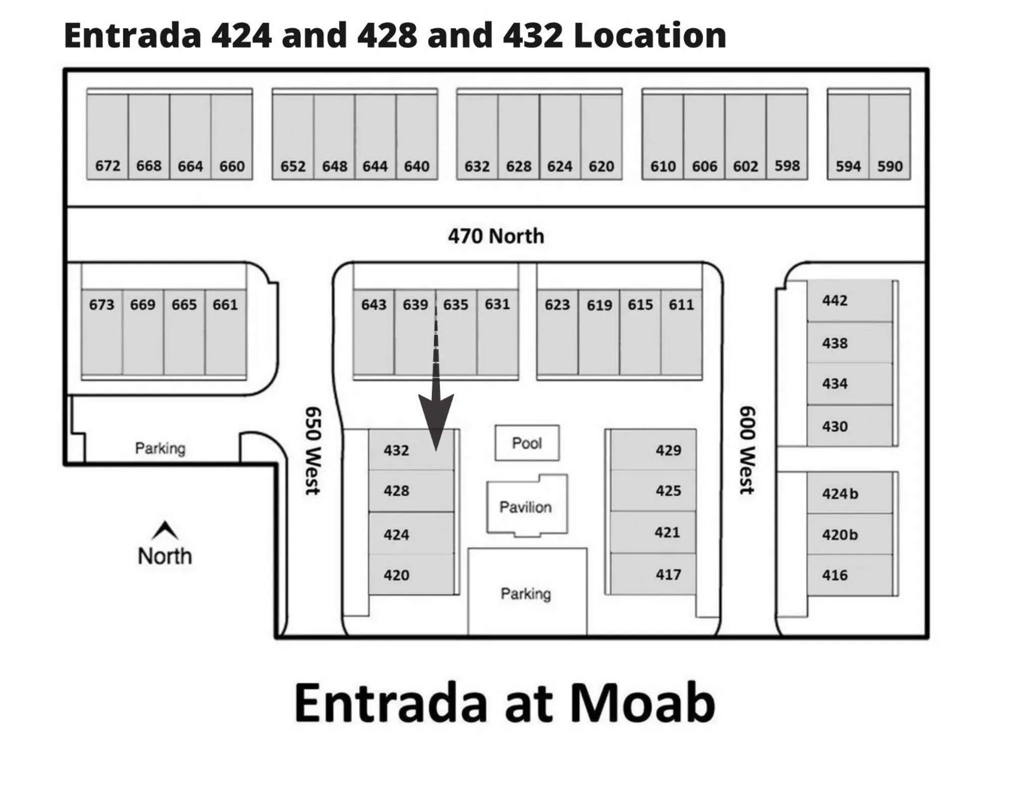 Entrada at Moab 424 and 428 and 432