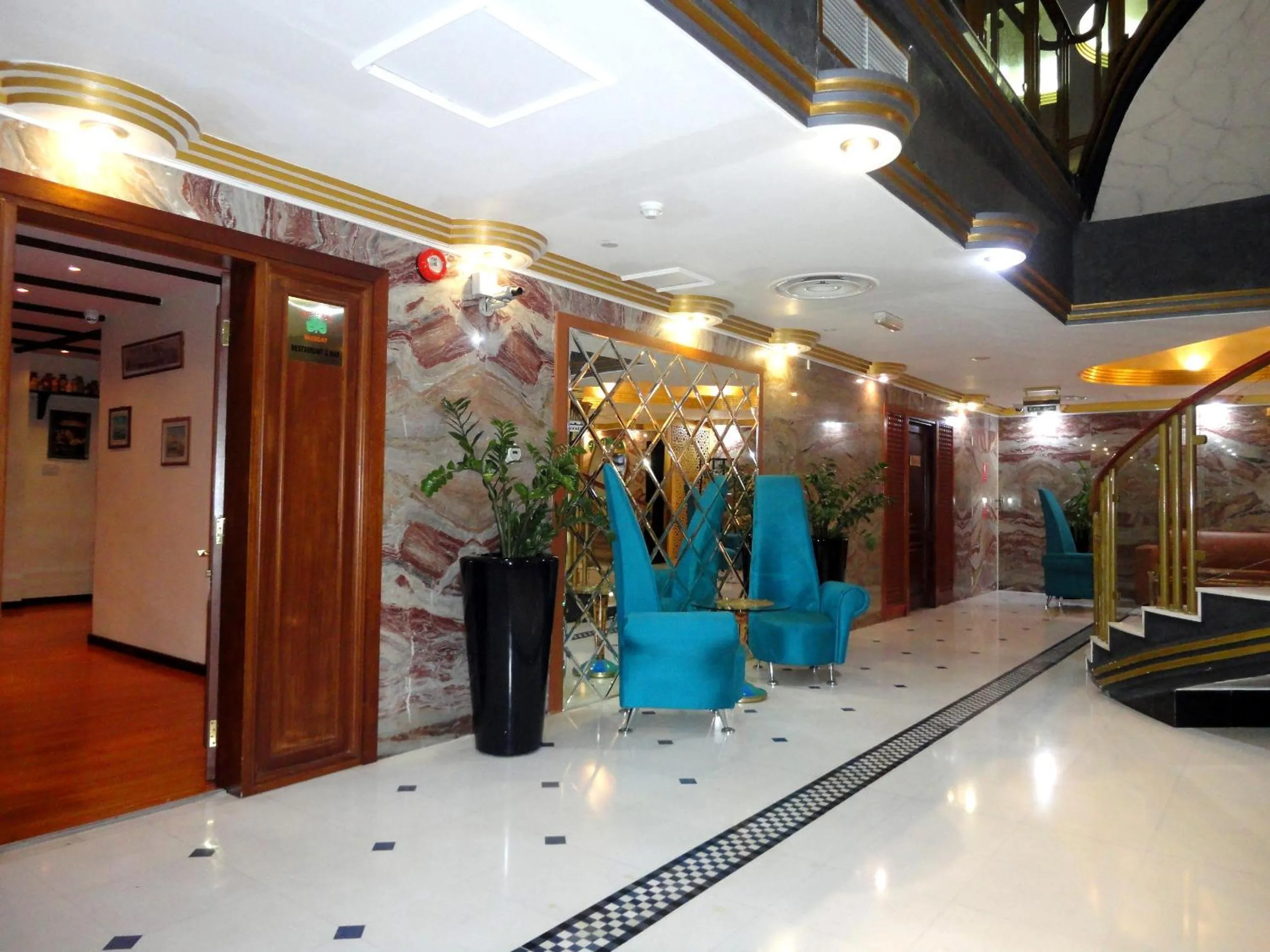 Lobby or reception, Lobby/Reception in Beach Bay Hotel Muscat