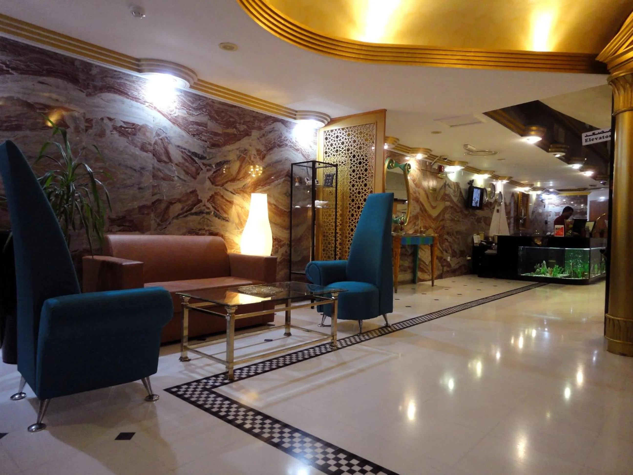 Lobby or reception in Beach Bay Hotel Muscat