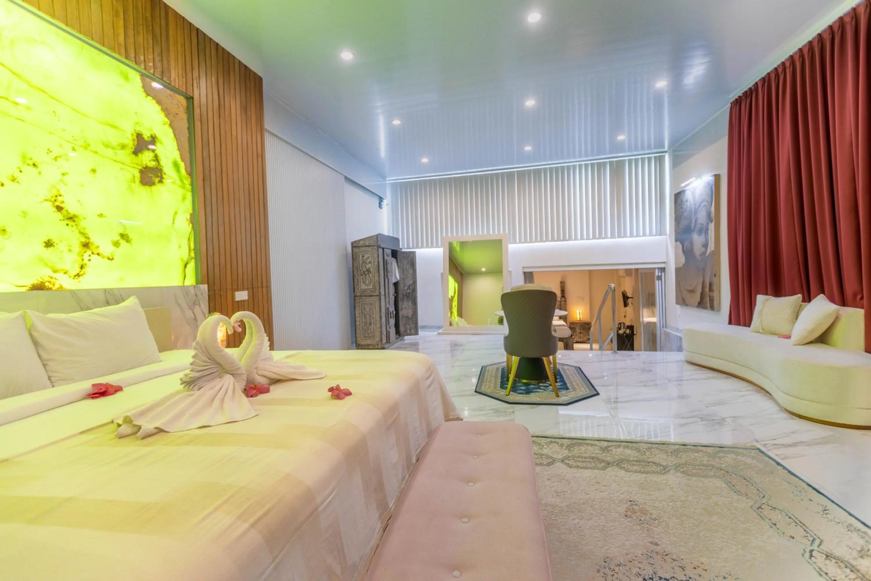 Bed in Villa Cella Bella Ubud