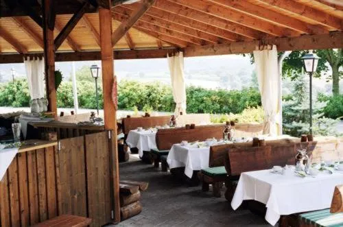 BBQ facilities in Landhotel Weserblick