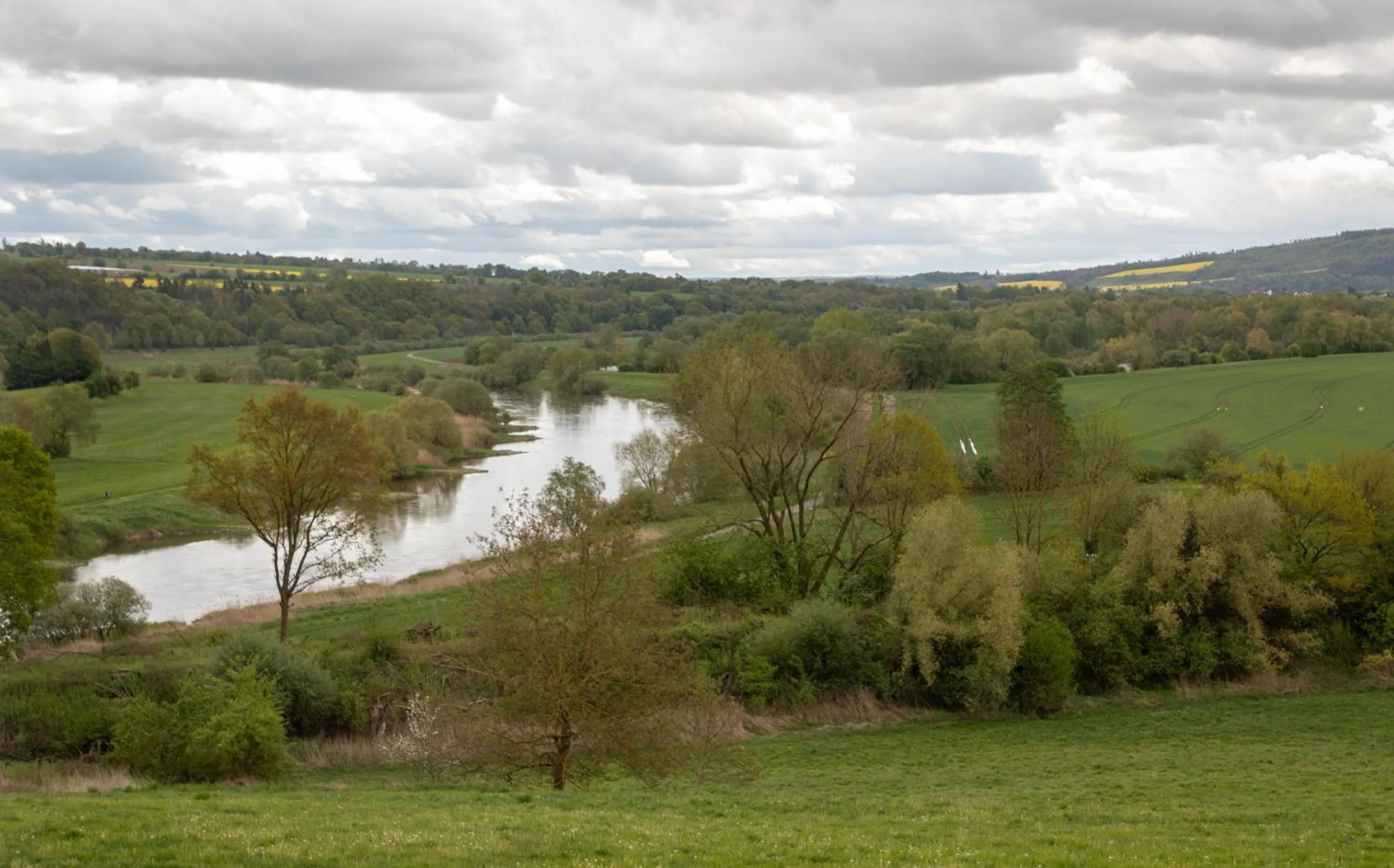 Natural landscape in Landhotel Weserblick