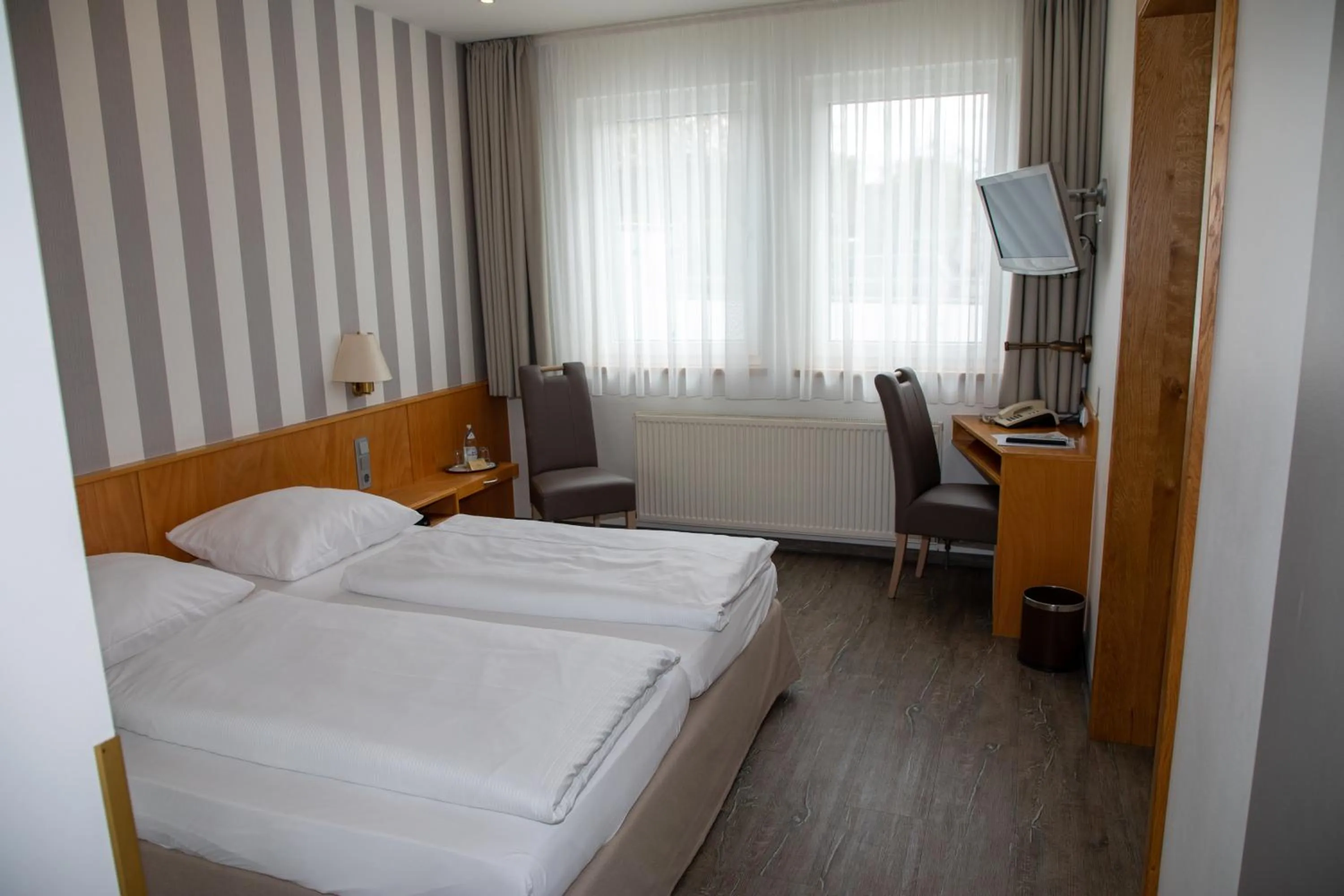 Bed in Landhotel Weserblick