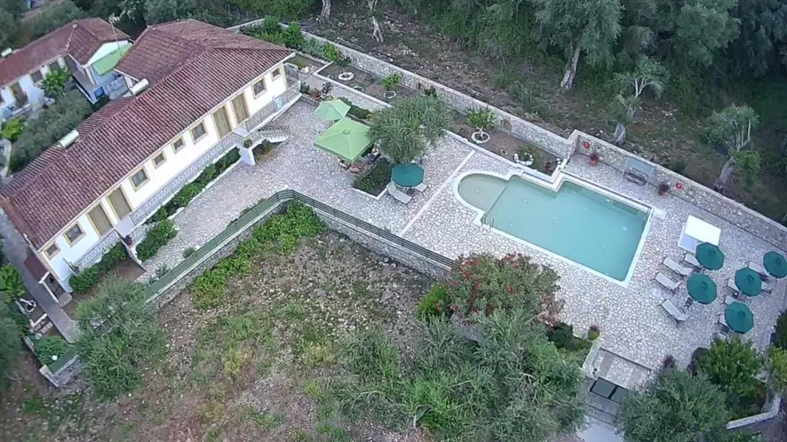 Property building in LIvadi Studios with Pool