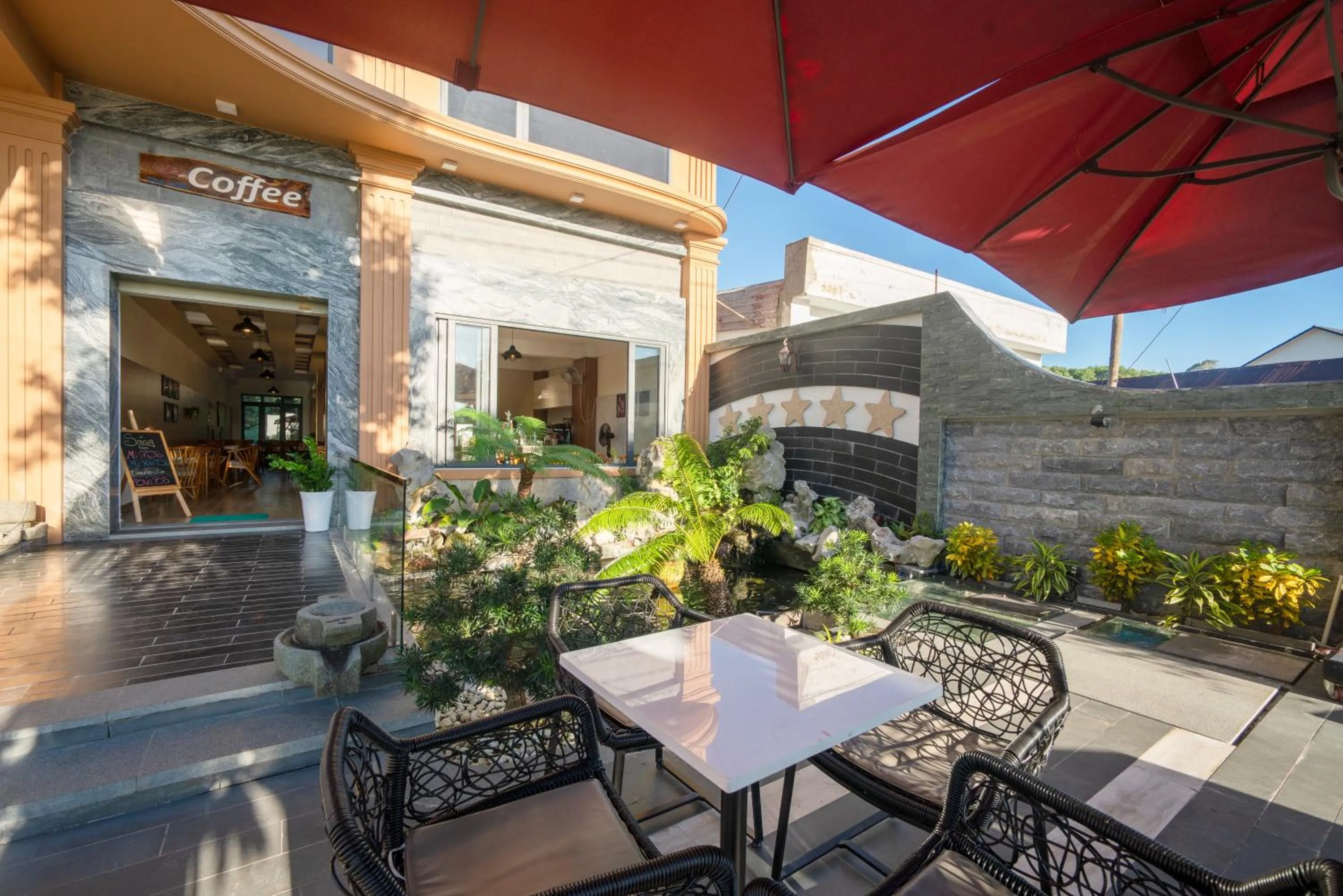 Patio in UM-PQ hotel Phú Quốc