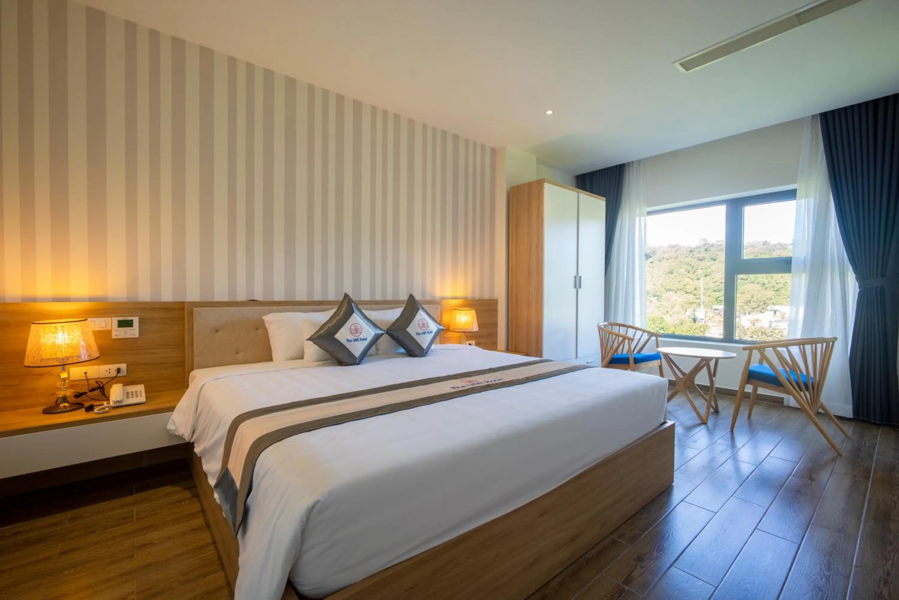 Bed in UM-PQ hotel Phú Quốc