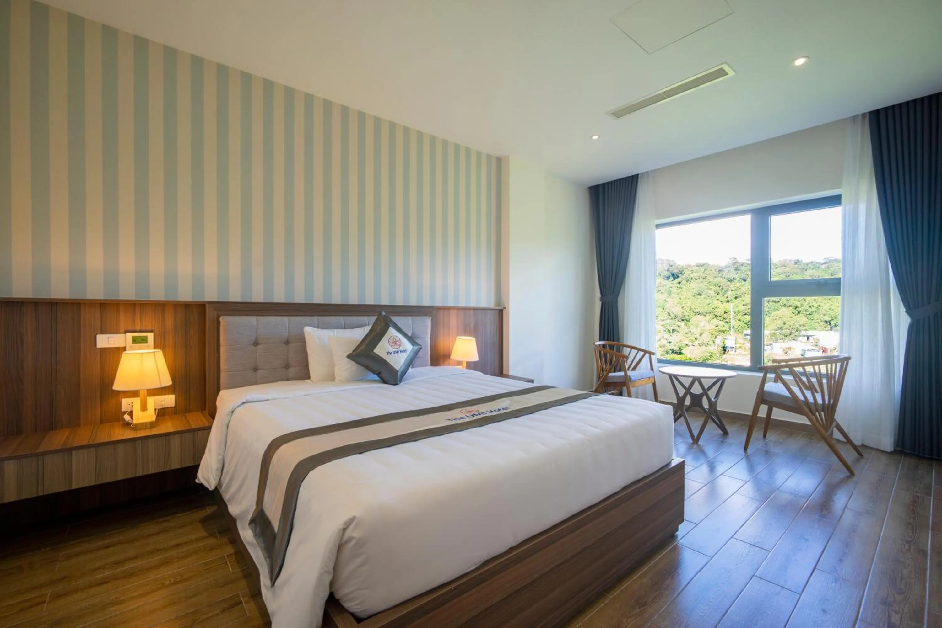 Bed in UM-PQ hotel Phú Quốc