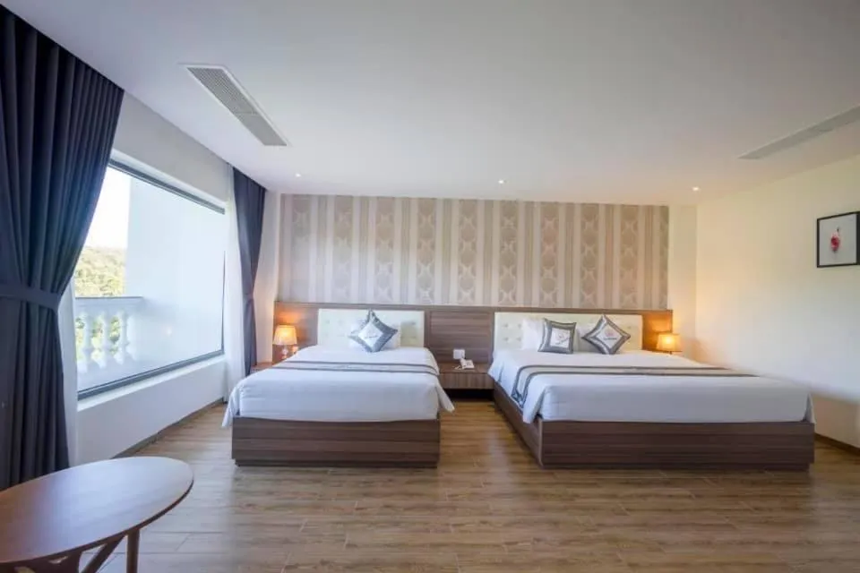 Bed in UM-PQ hotel Phú Quốc