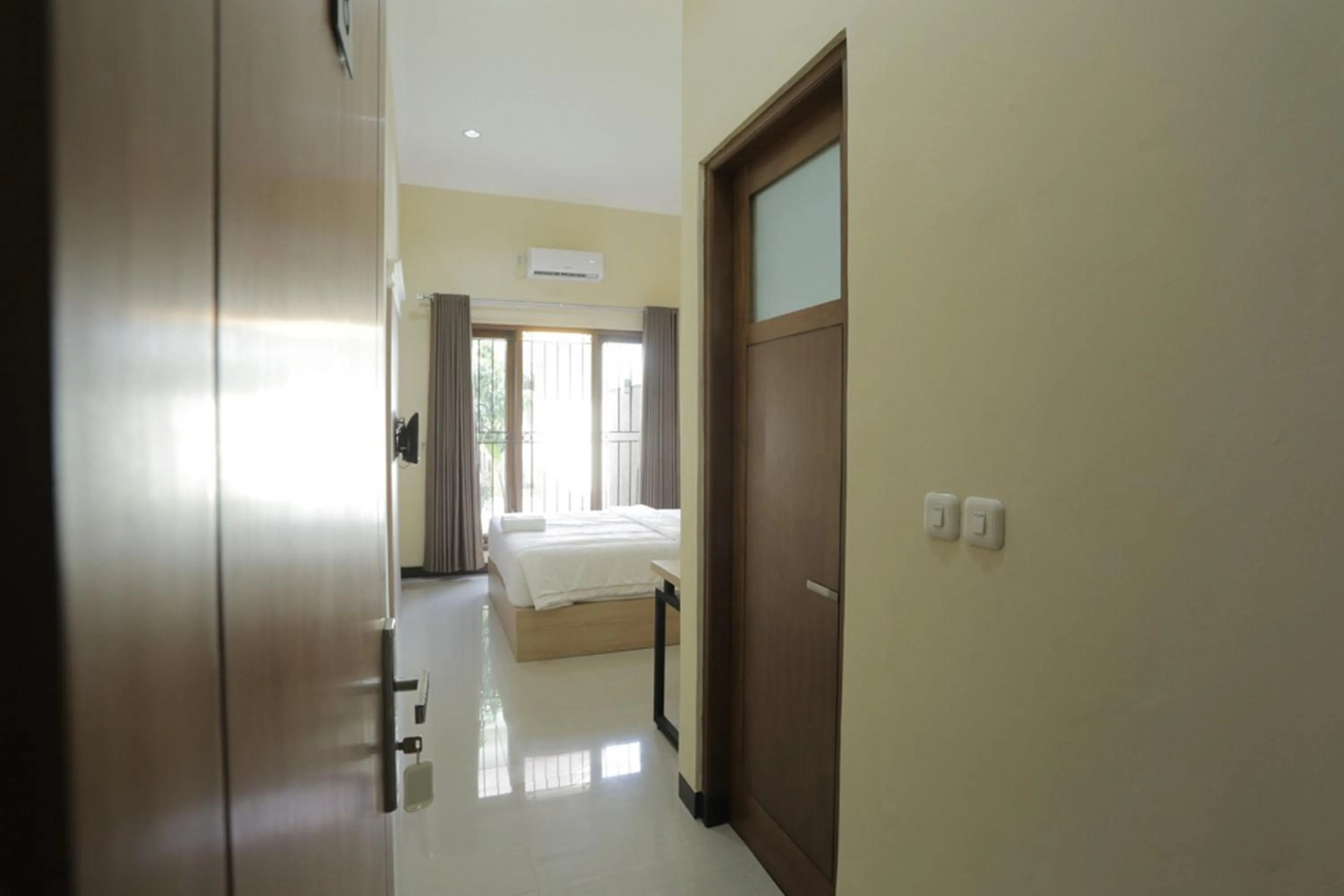 Bedroom, Bed in IDR Green Guest House Syariah Mitra RedDoorz
