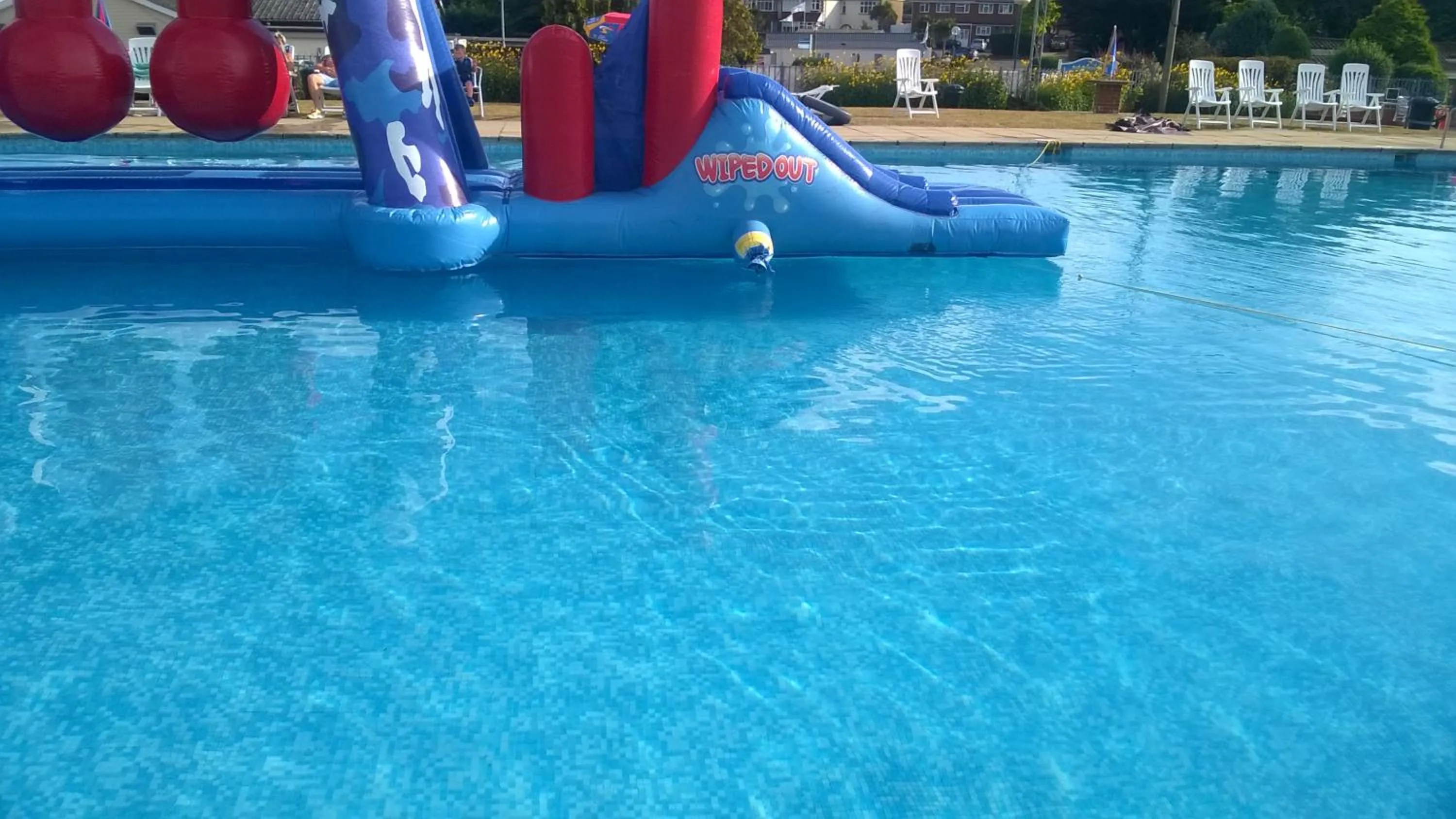 Swimming pool in 2013 Willerby Sunset Static Caravan Holiday Home