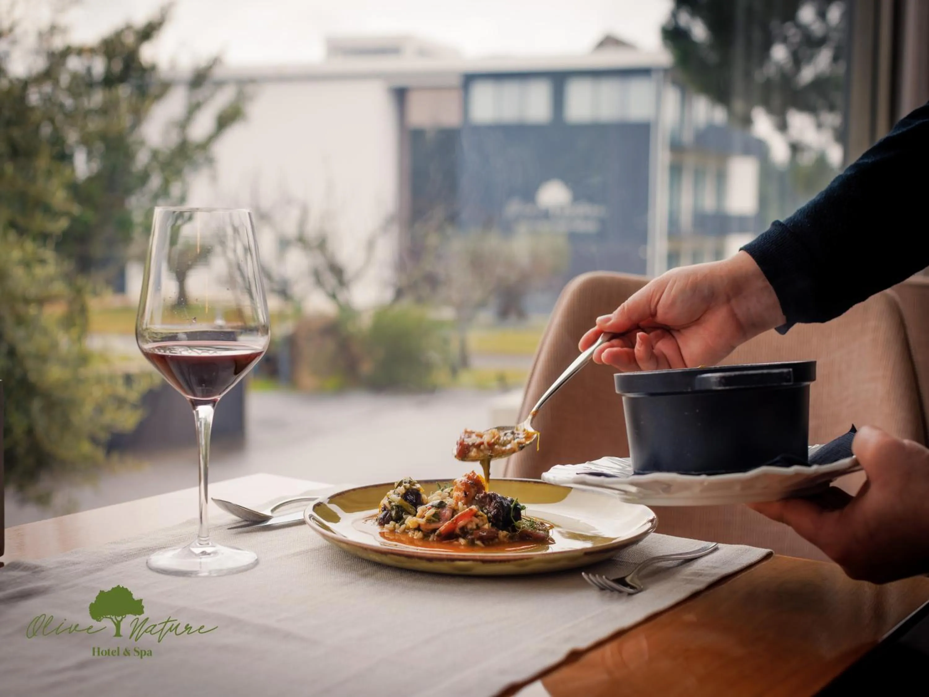 Food and drinks in Olive Nature Hotel & SPA - Quinta Valle de Passos