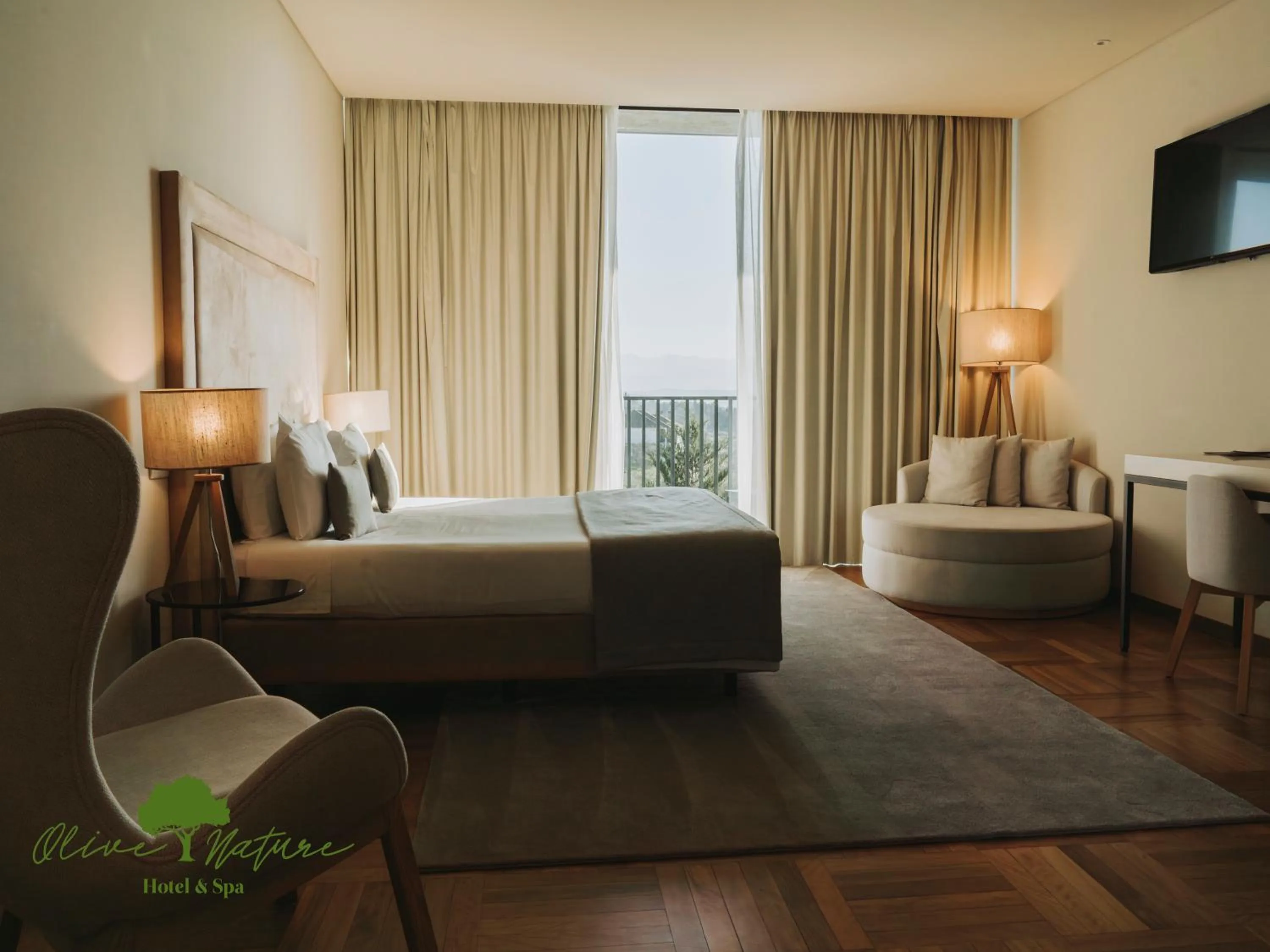 Photo of the whole room, Bed in Olive Nature Hotel & SPA - Quinta Valle de Passos