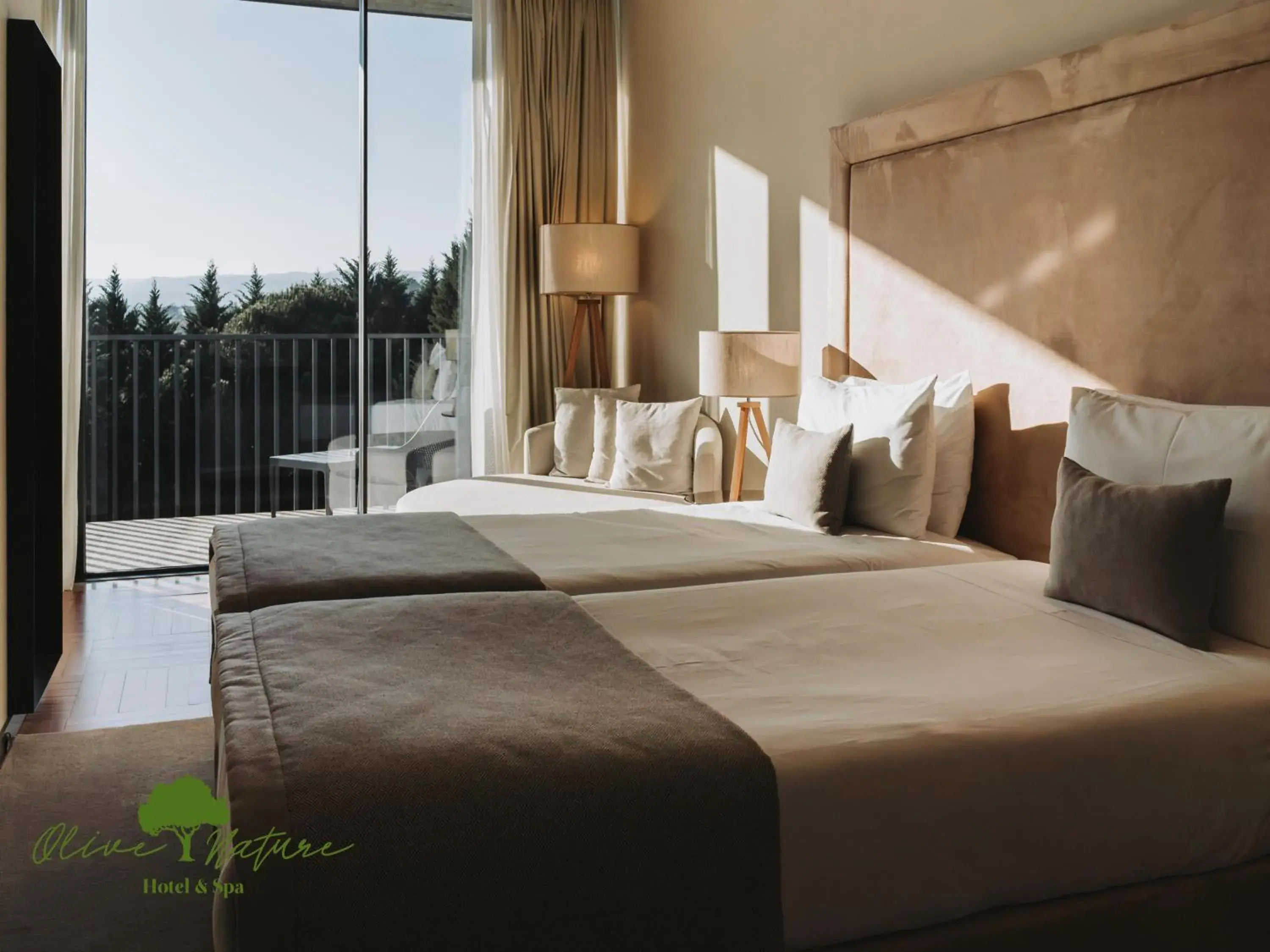 Twin Room in Olive Nature Hotel & SPA - Quinta Valle de Passos Twin Room in Olive Nature Hotel & SPA - Quinta Valle de Passos