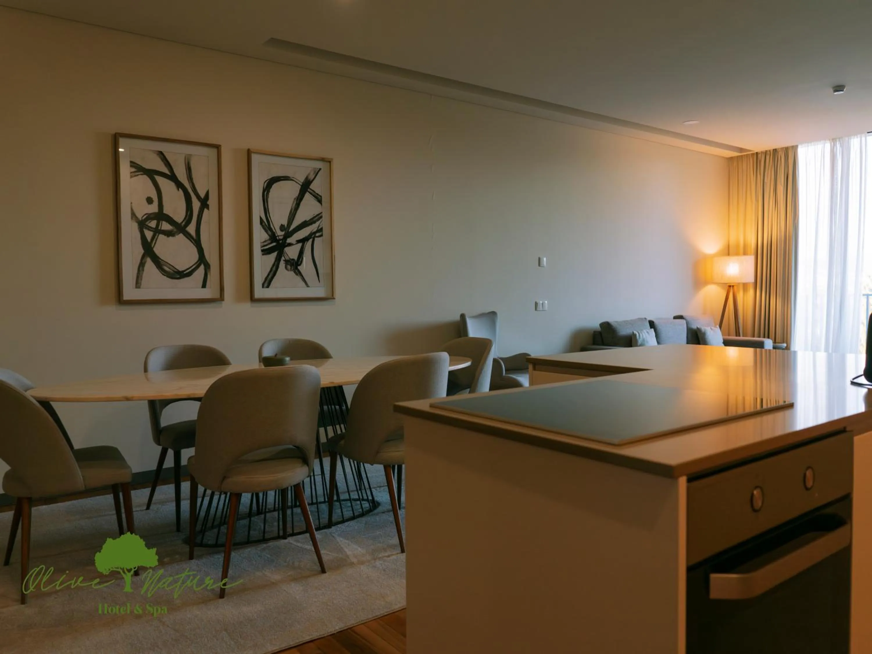 Kitchen or kitchenette in Olive Nature Hotel & SPA - Quinta Valle de Passos