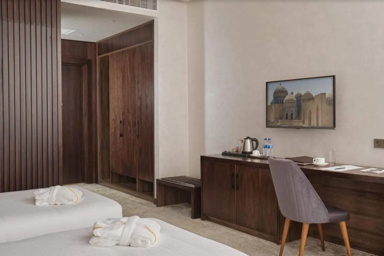 Bed in Wyndham Garden Tashkent