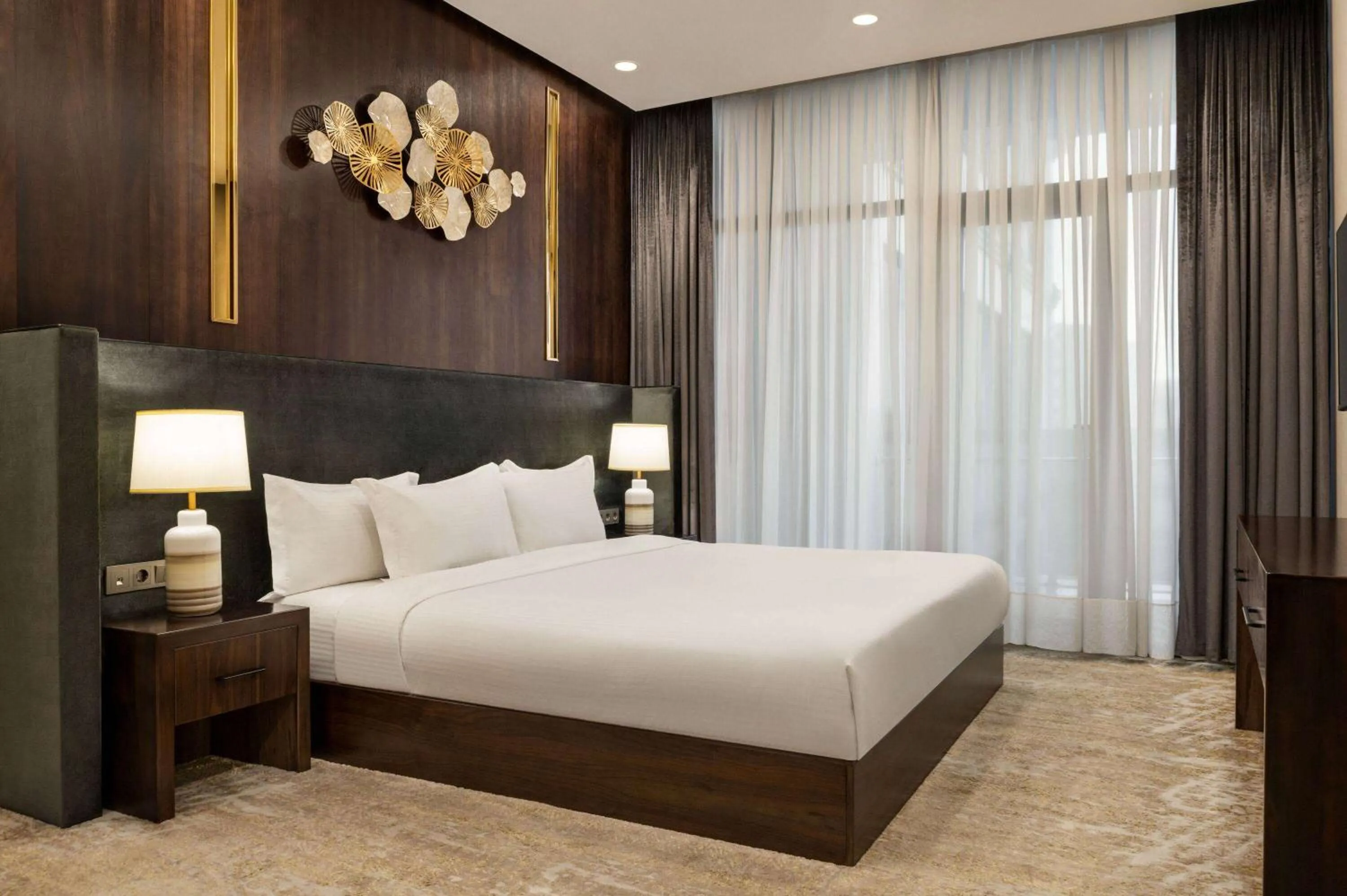 Photo of the whole room, Bed in Wyndham Garden Tashkent