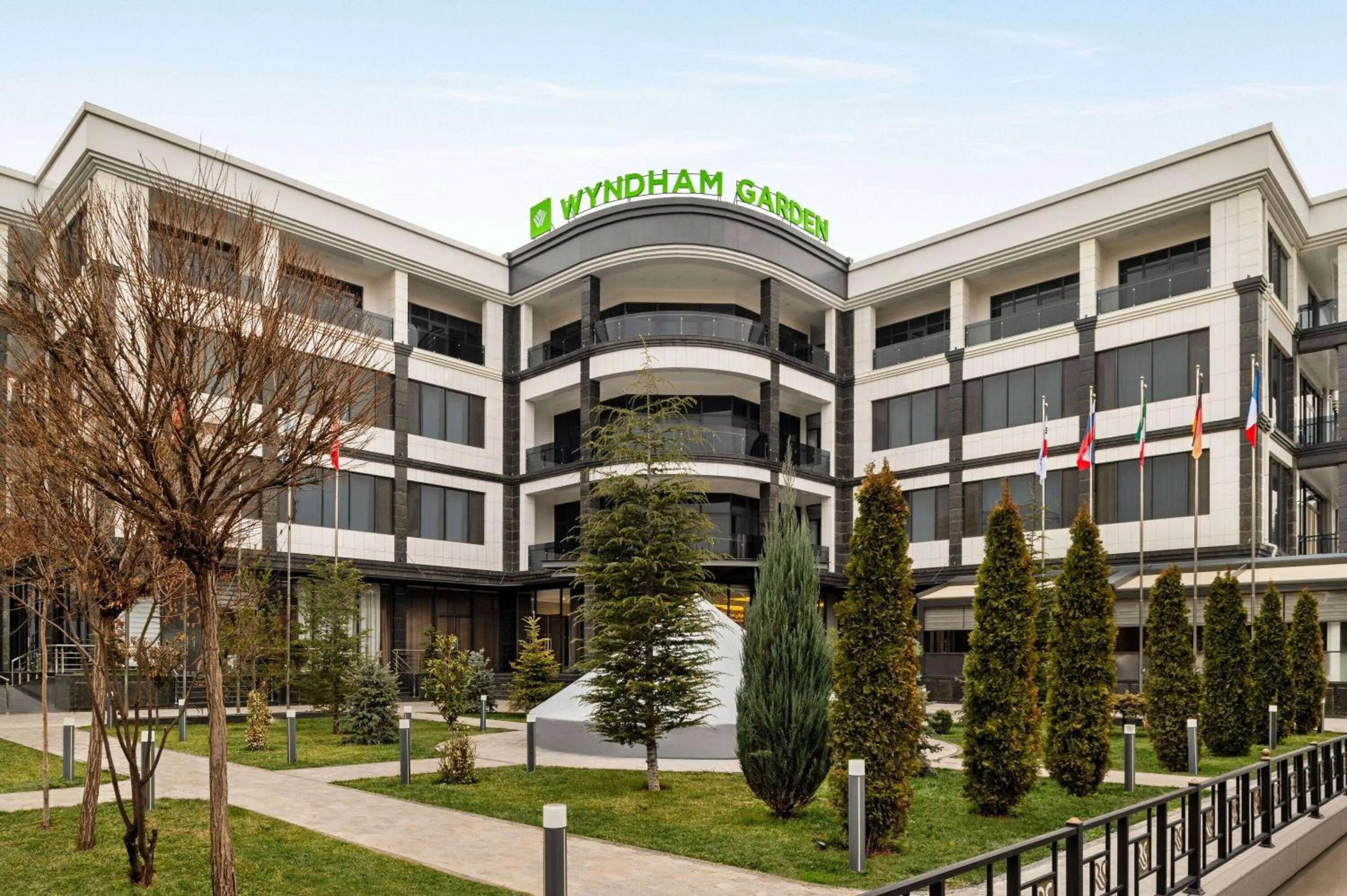 Property building in Wyndham Garden Tashkent