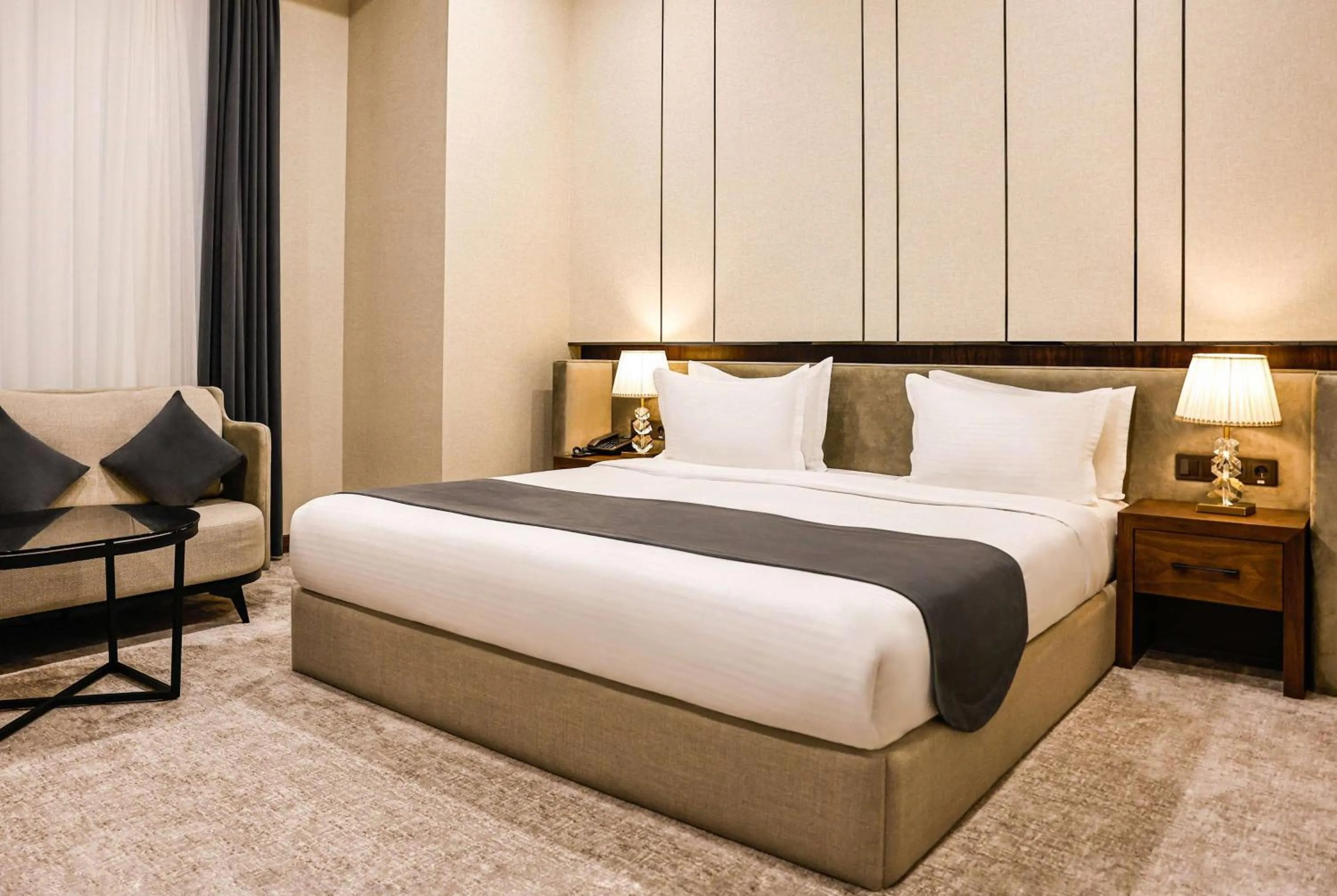 Photo of the whole room, Bed in Wyndham Garden Tashkent