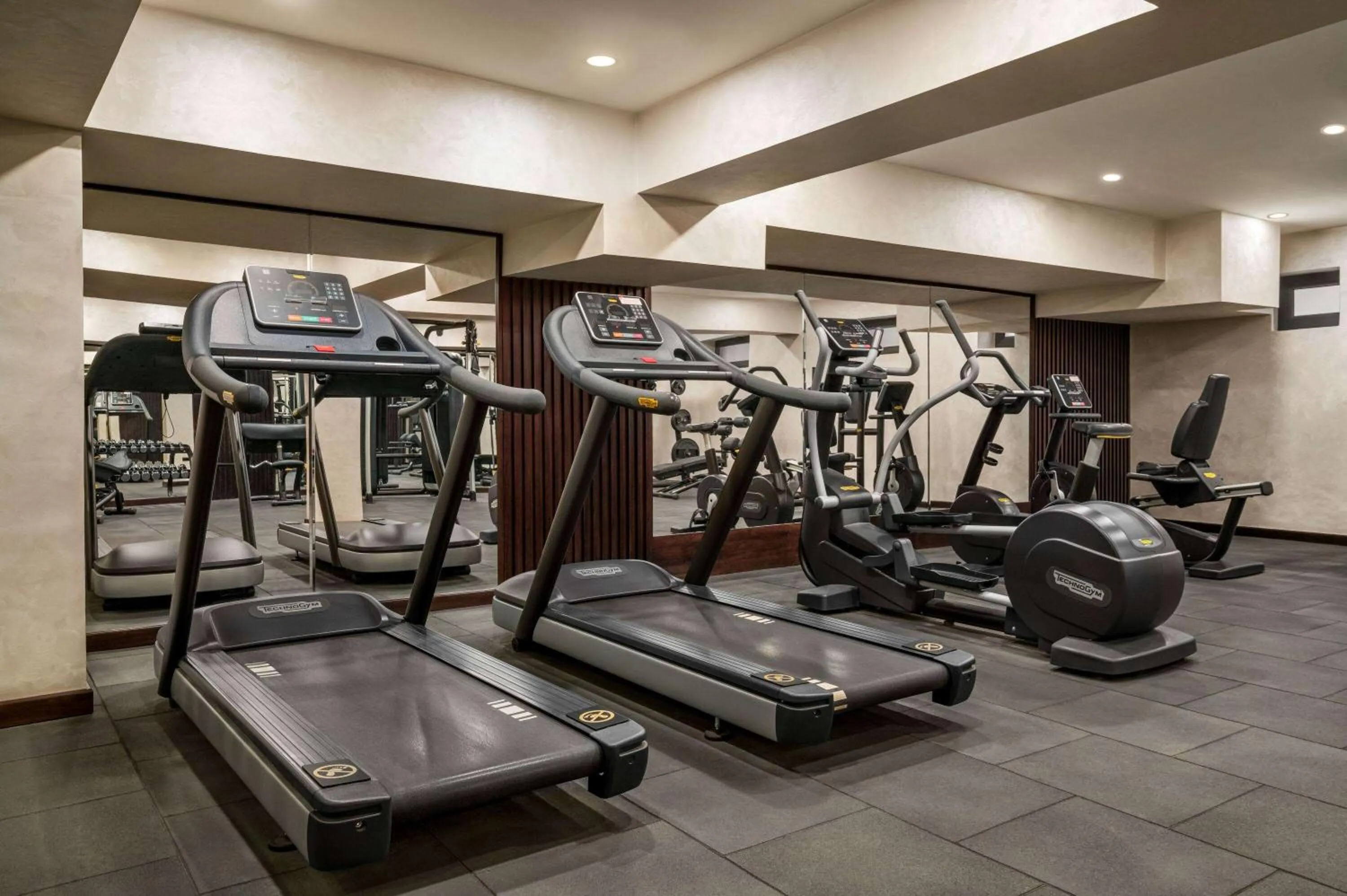Fitness centre/facilities in Wyndham Garden Tashkent