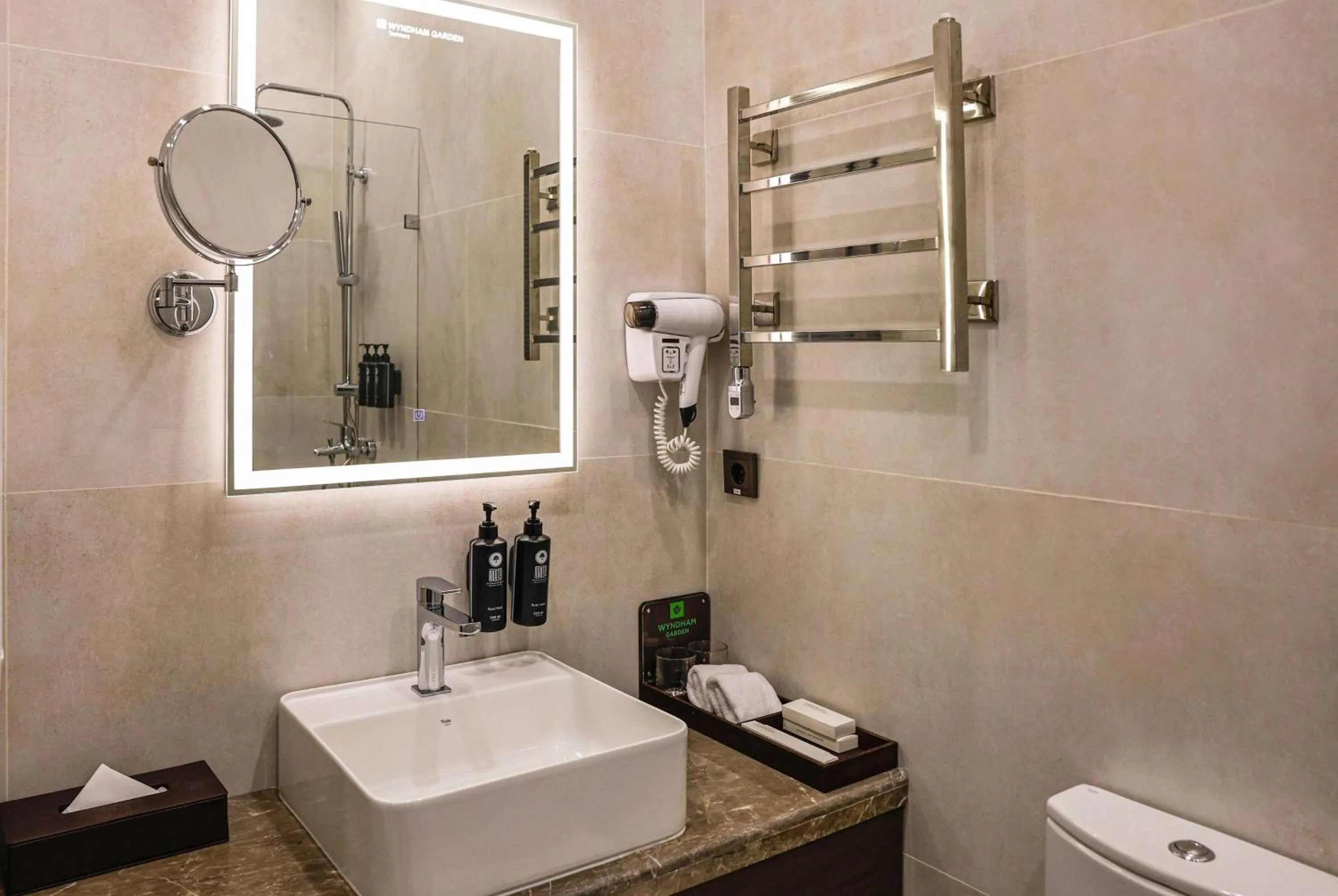 Bathroom in Wyndham Garden Tashkent