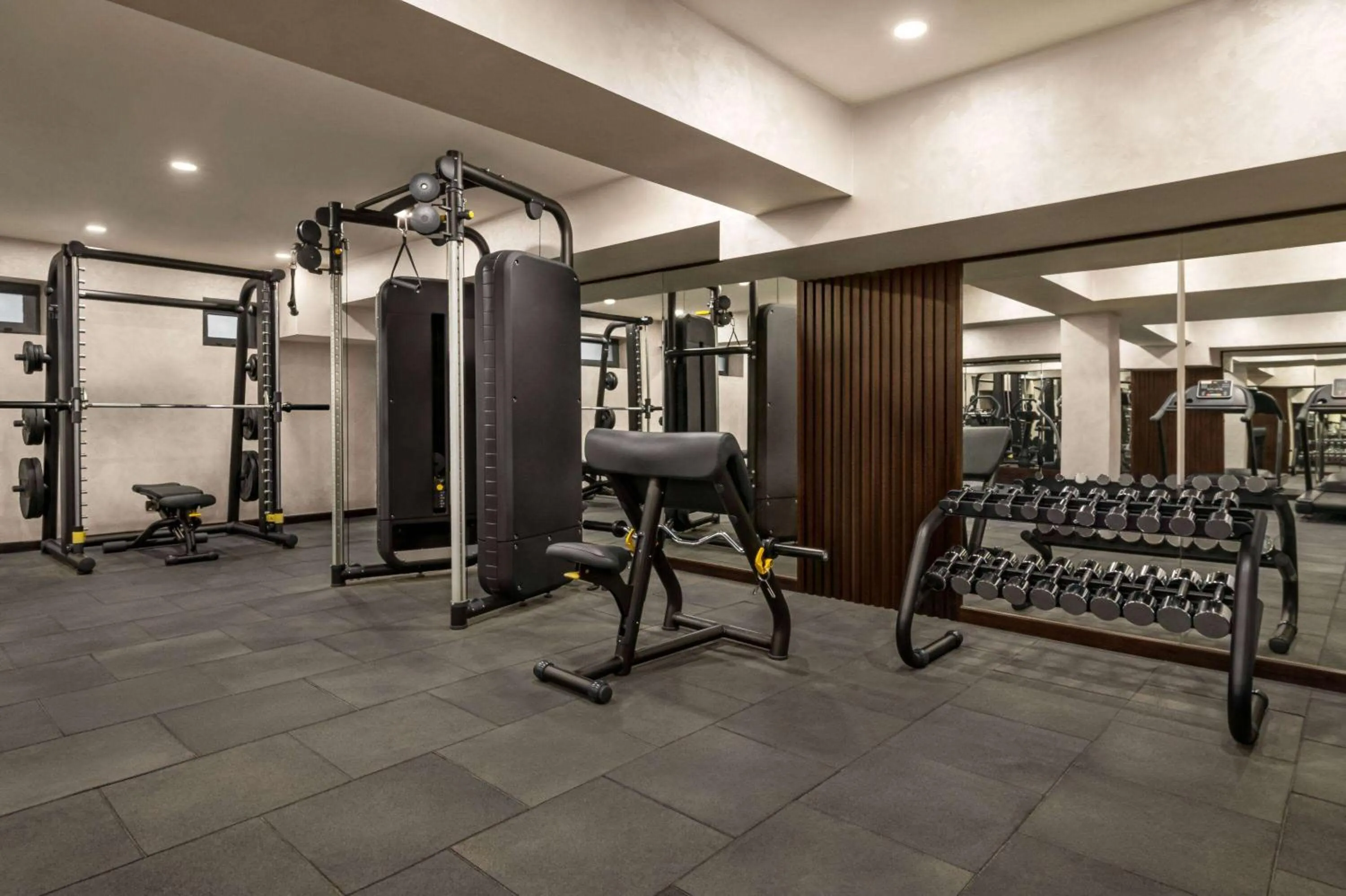 Fitness centre/facilities in Wyndham Garden Tashkent