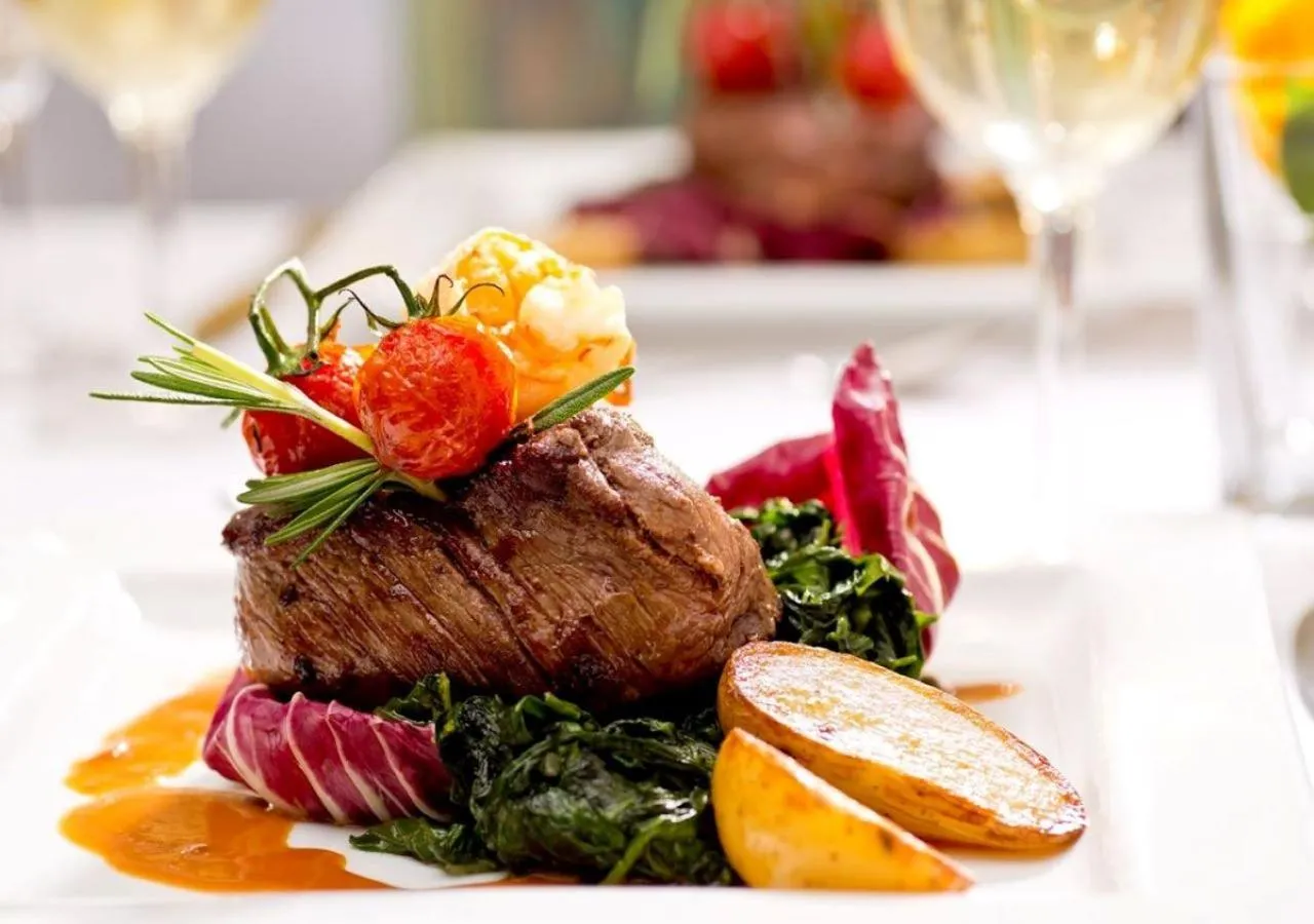 Restaurant/places to eat in Ringhotel Roggenland