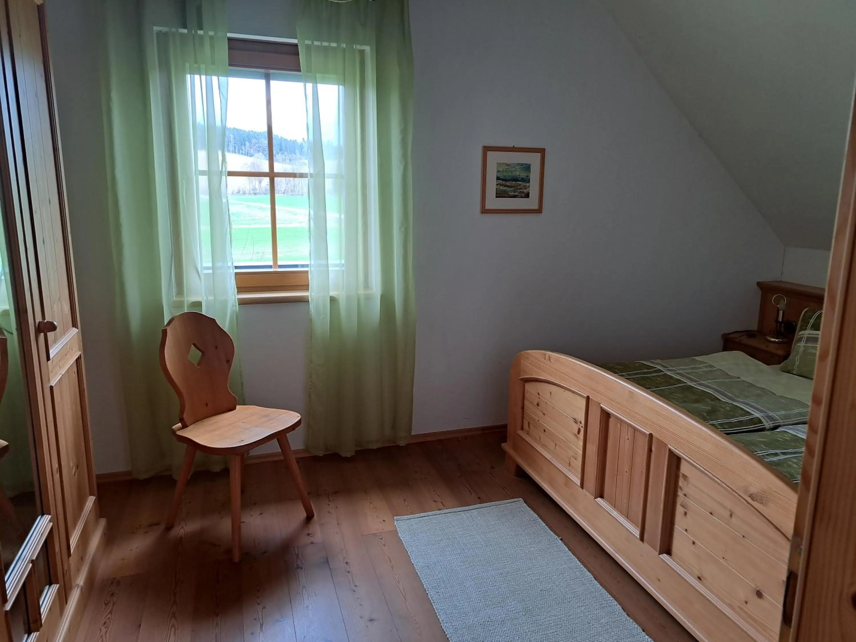 Bedroom, Bed in Dachberghof