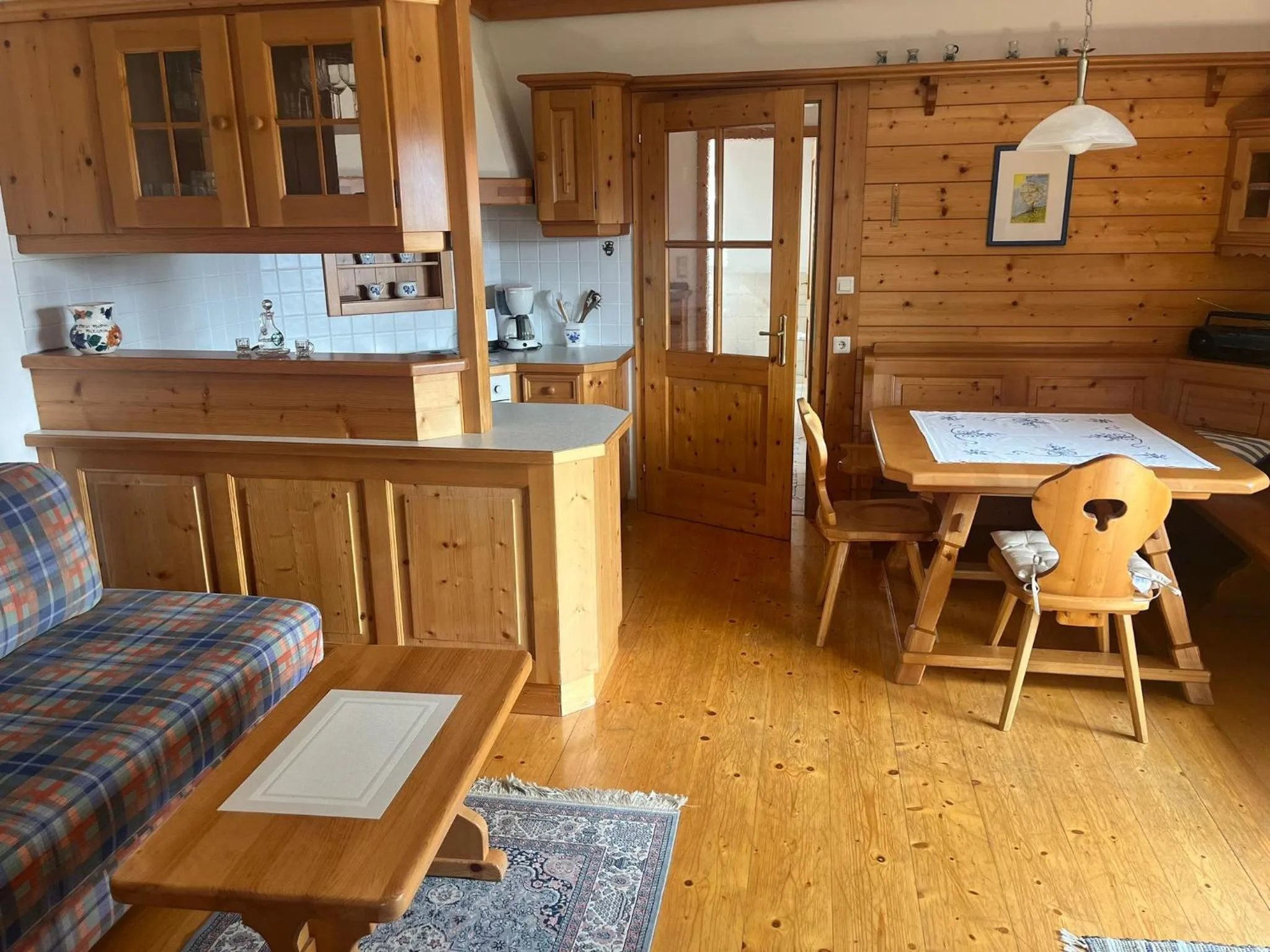 Kitchen or kitchenette in Dachberghof