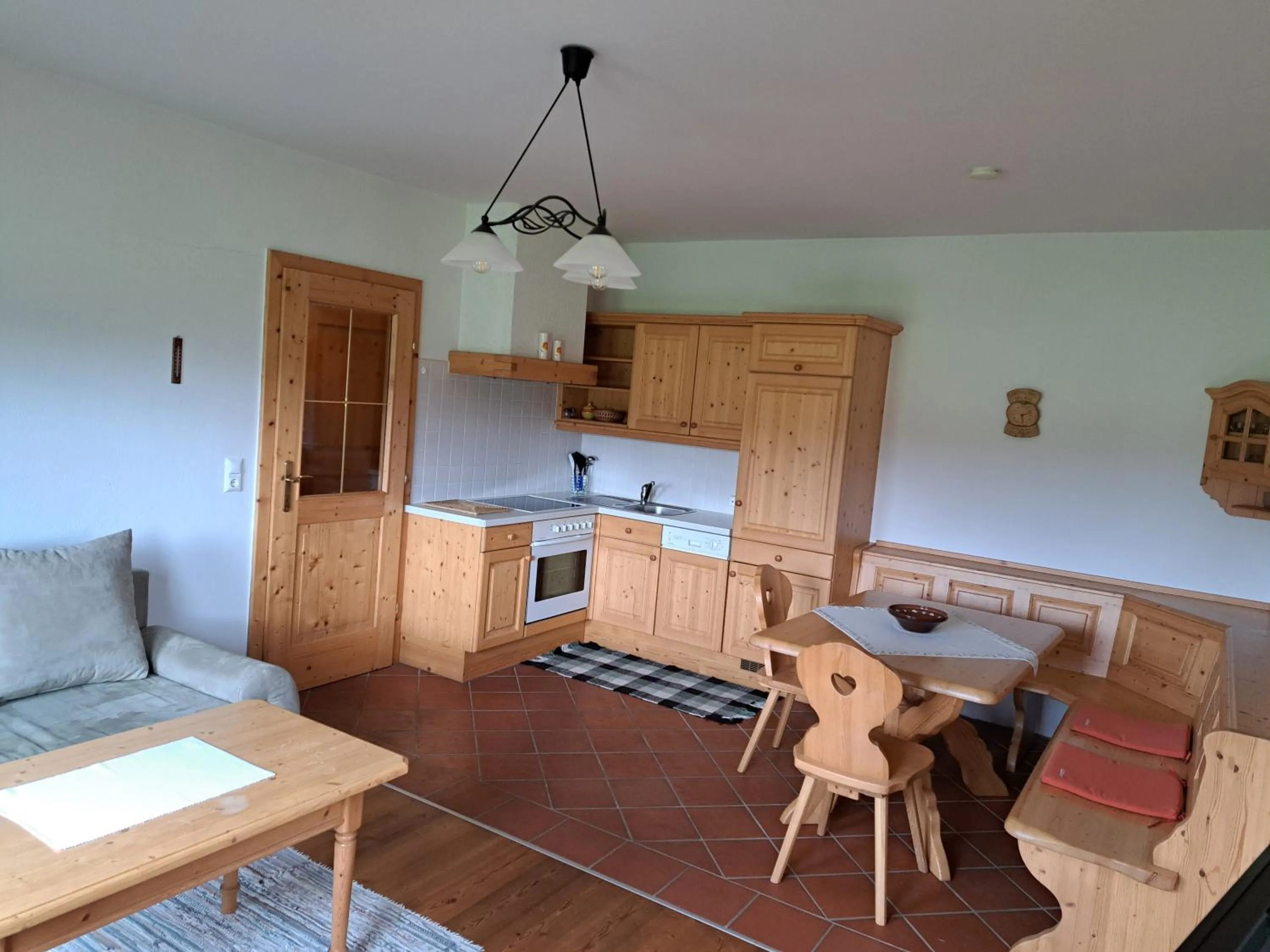 Kitchen or kitchenette in Dachberghof