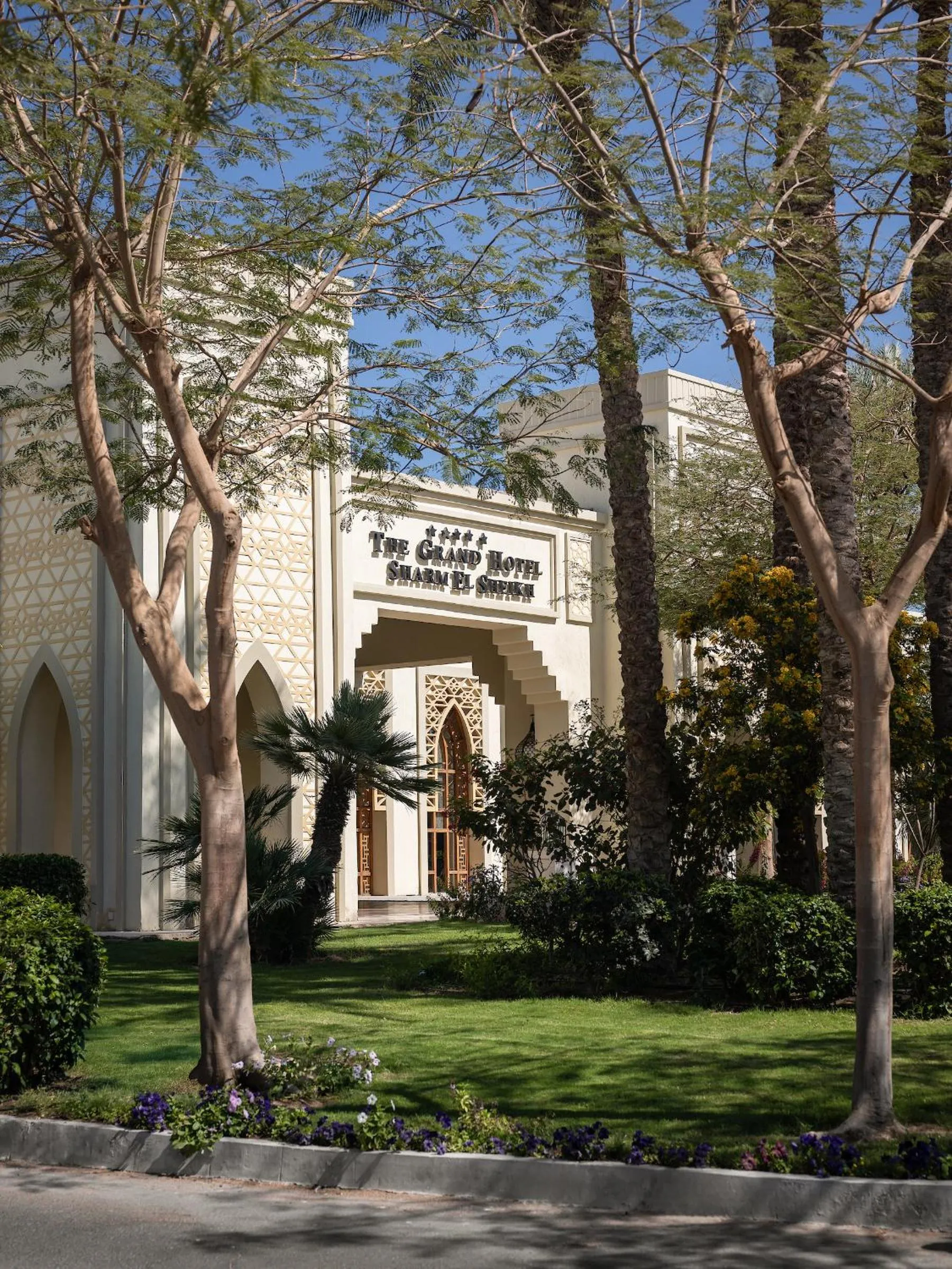 Facade/entrance in The Grand Hotel Sharm El Sheikh