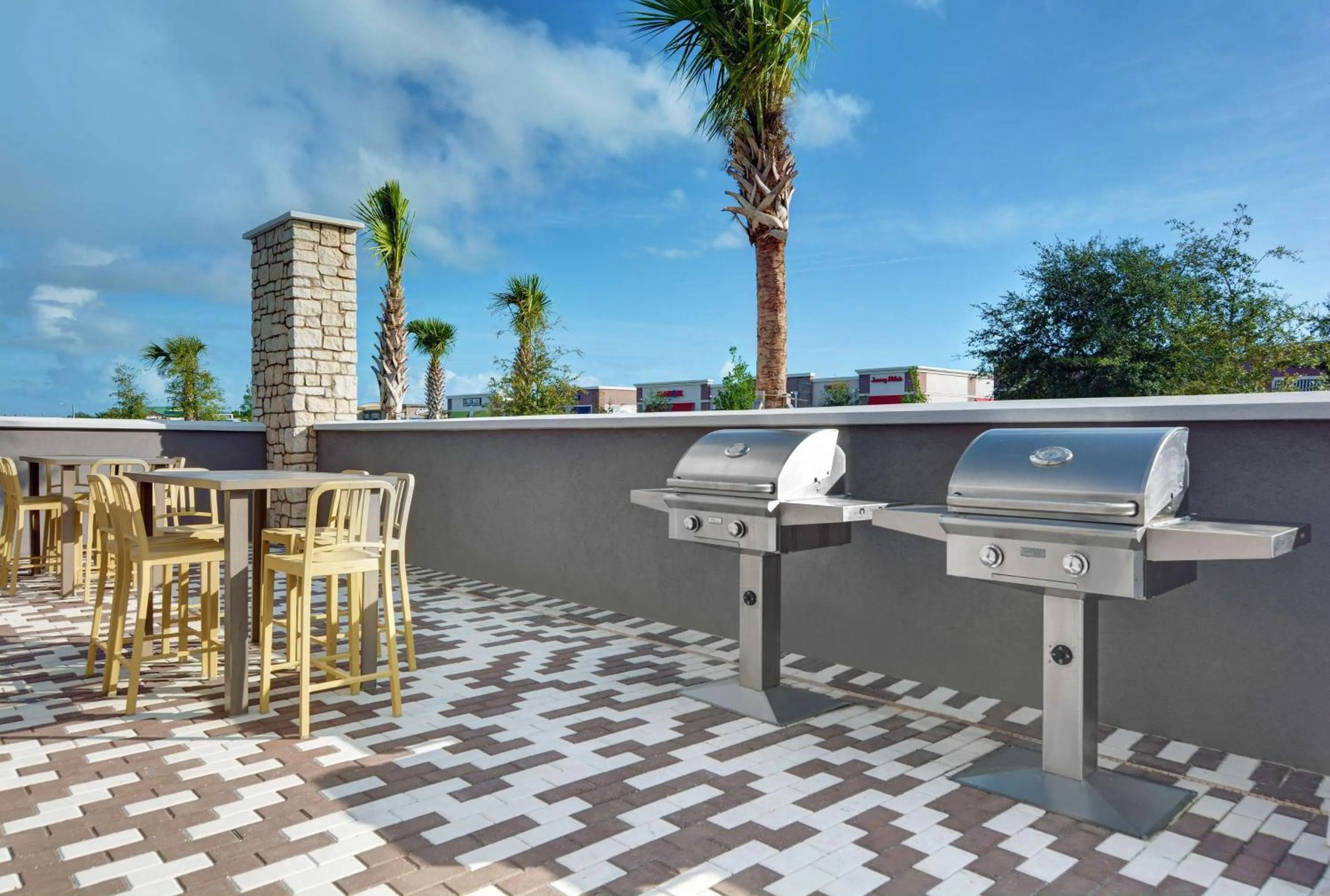 Patio in Home2 Suites By Hilton Melbourne Viera