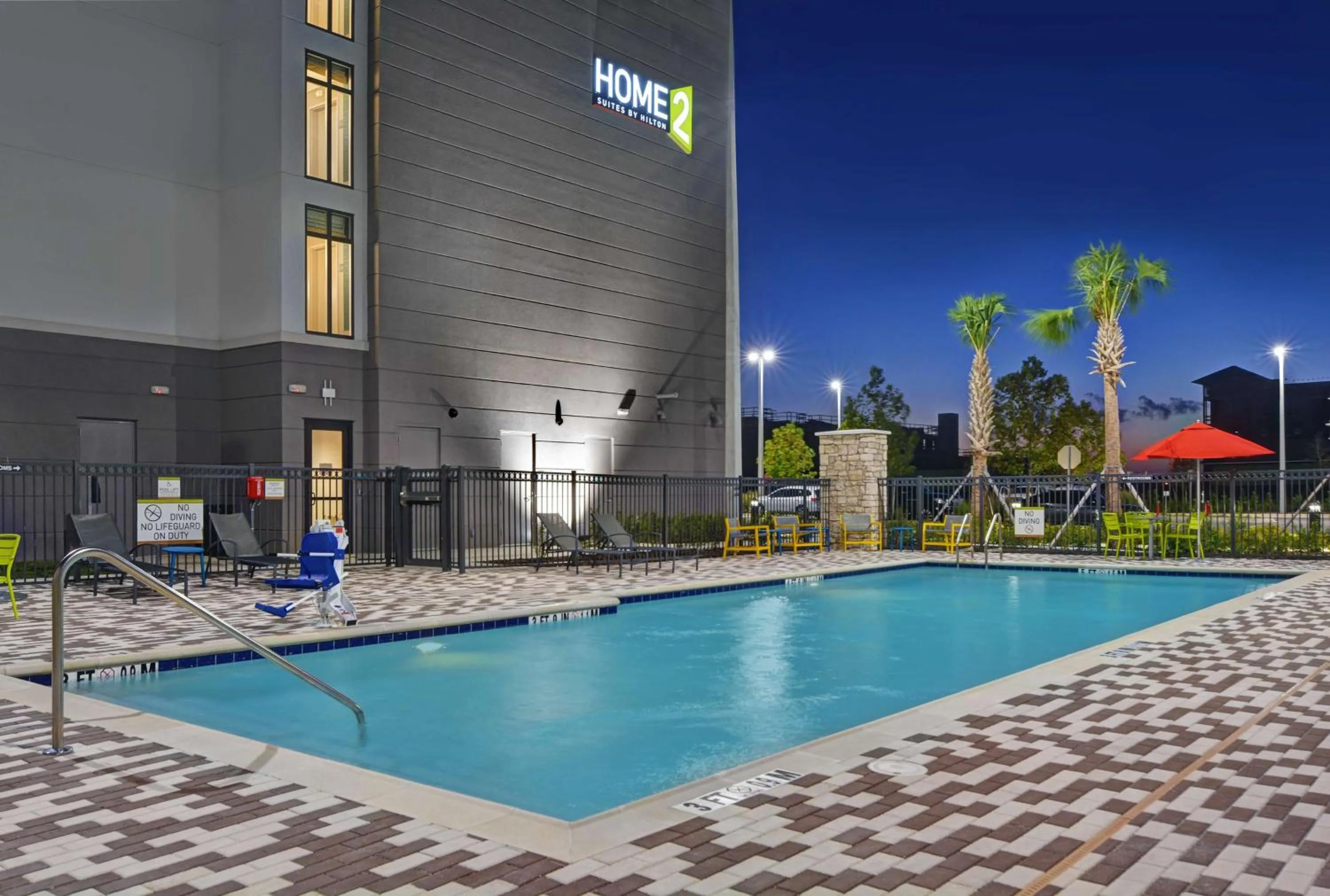 Pool view in Home2 Suites By Hilton Melbourne Viera