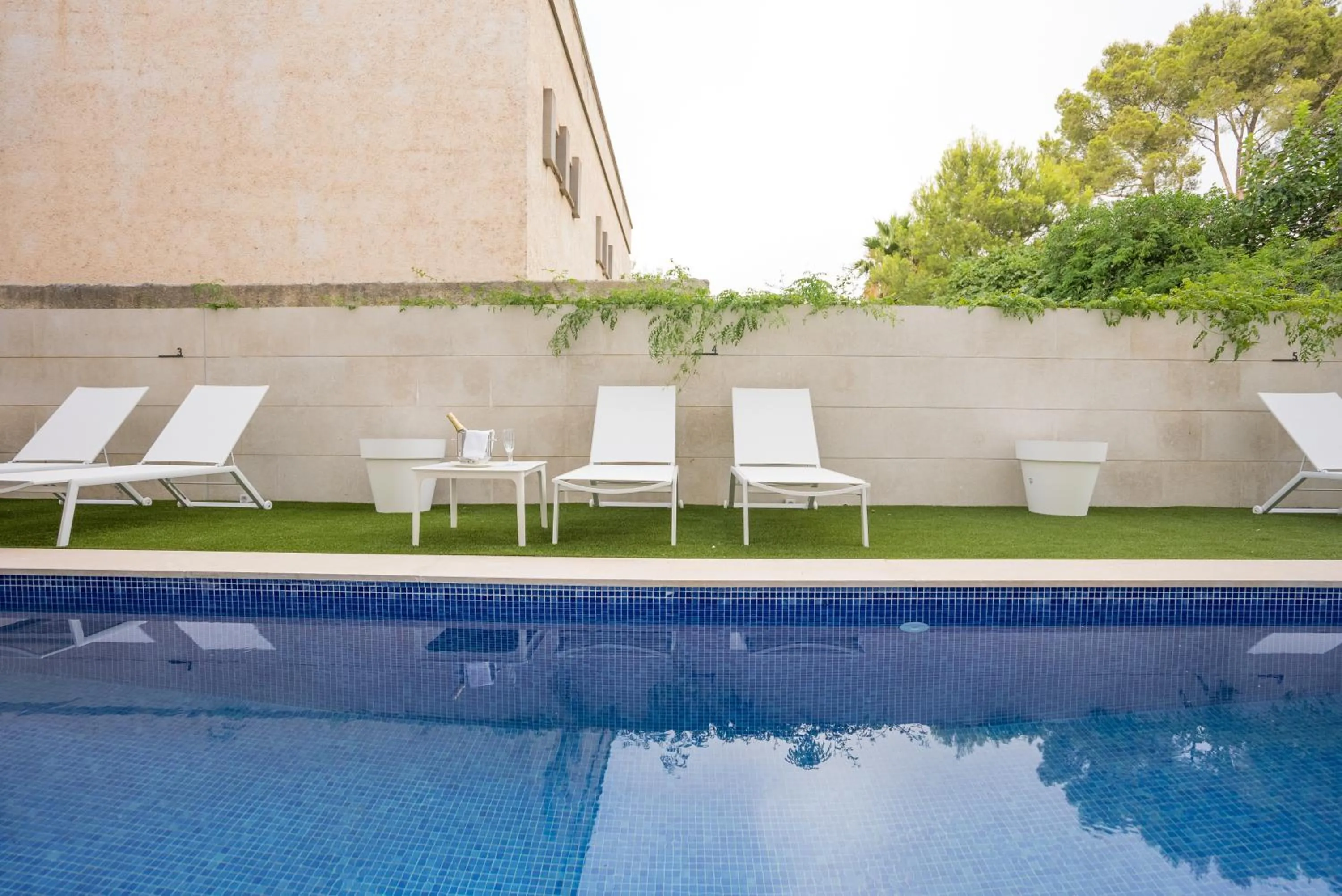 Swimming pool in Hotel Morlans Suites - Adults Only